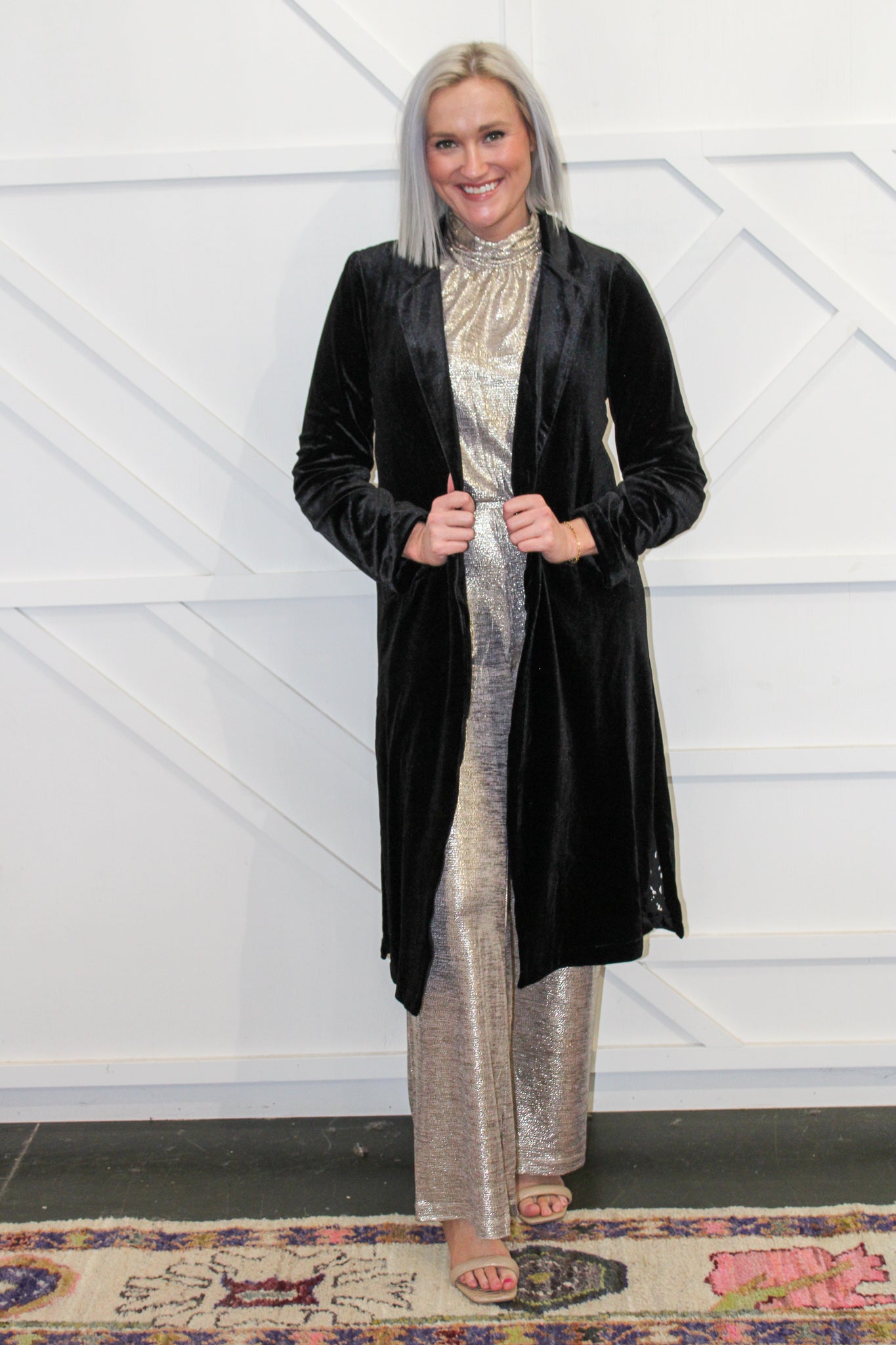 Gaby Velvet Duster