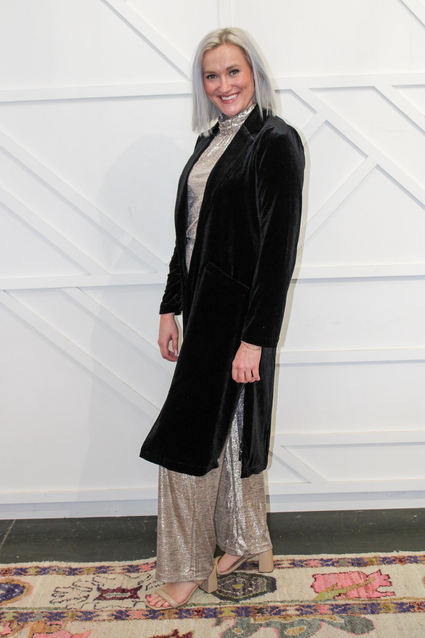 Gaby Velvet Duster