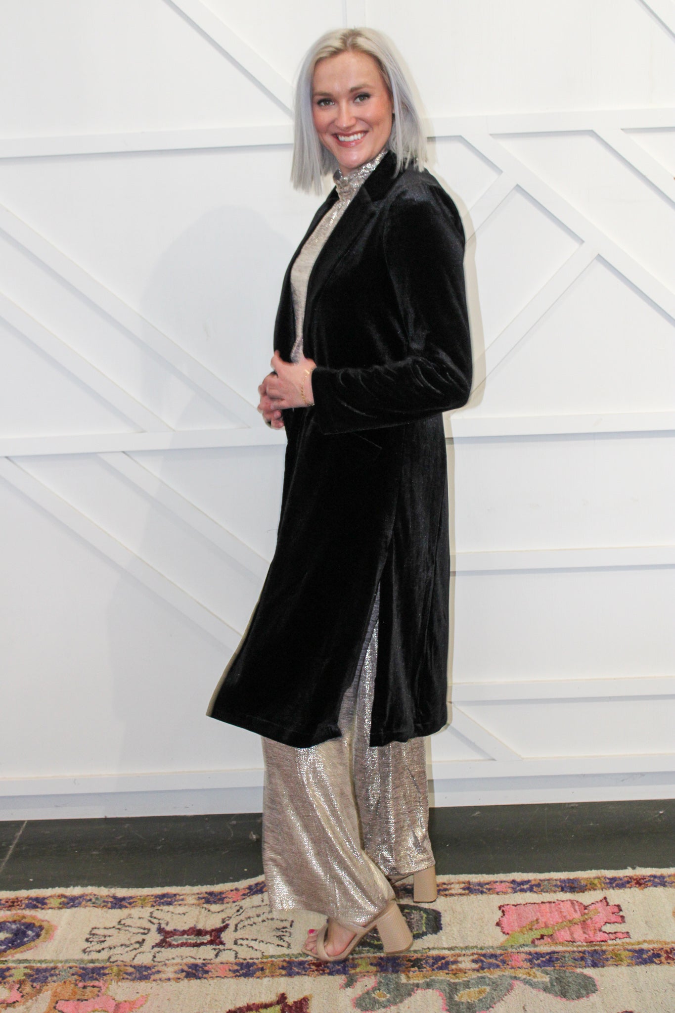 Gaby Velvet Duster