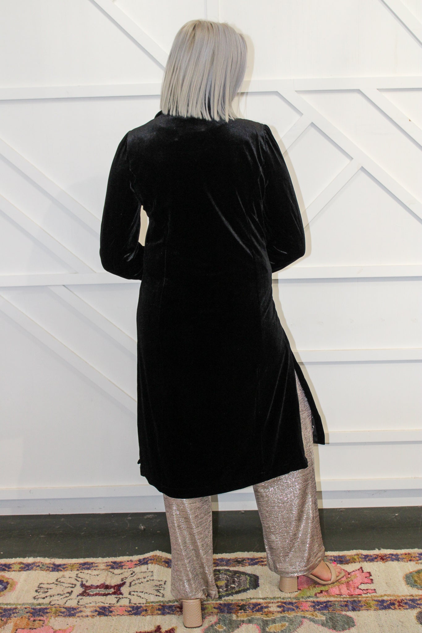 Gaby Velvet Duster