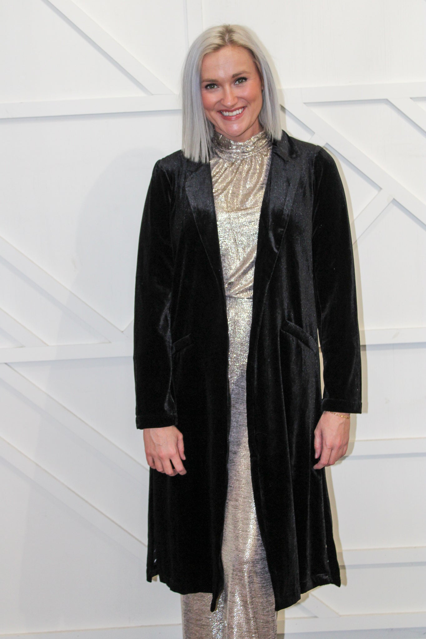 Gaby Velvet Duster