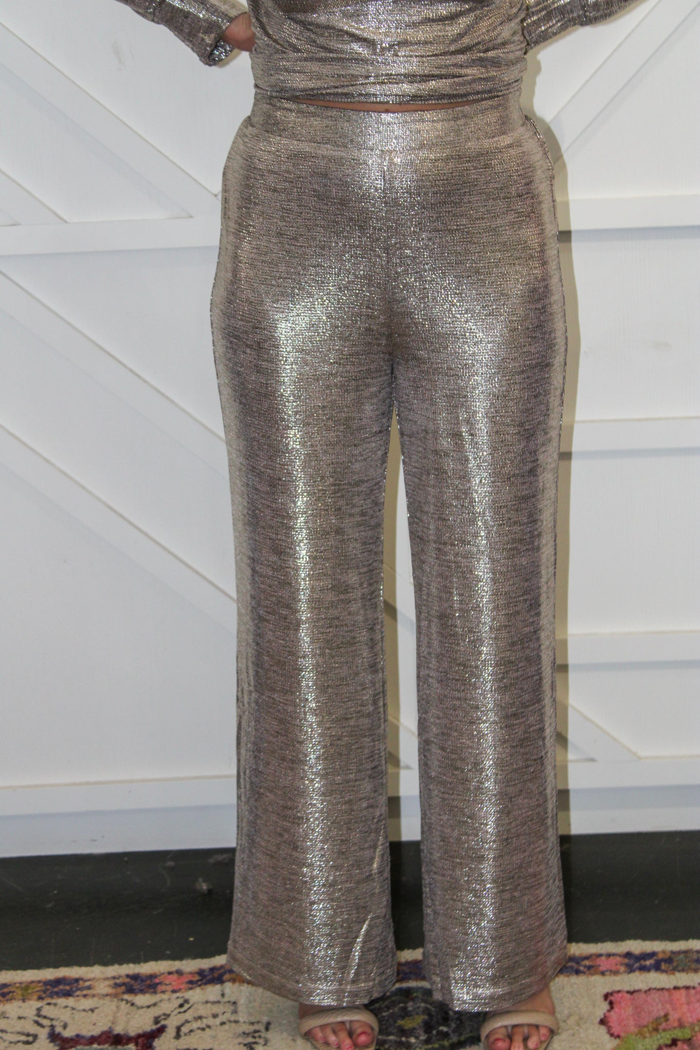 Janissa Foiled Pant