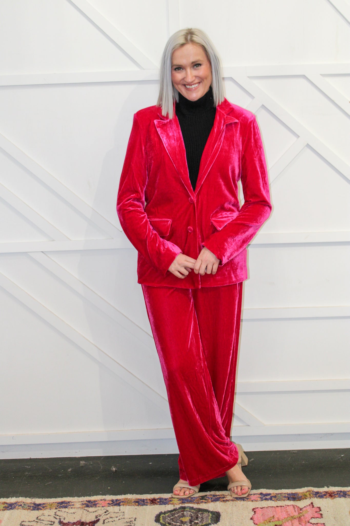 Rosalie Velvet Blazer