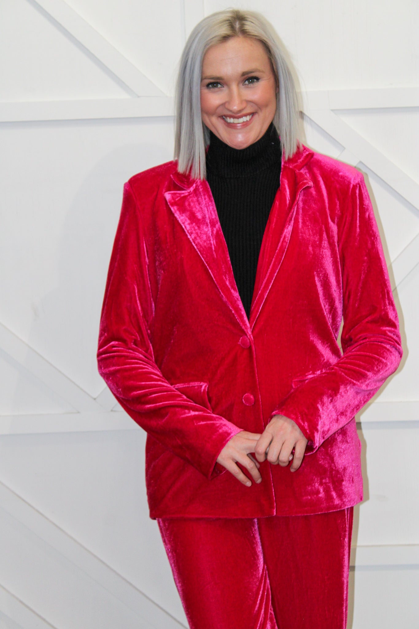 Rosalie Velvet Blazer