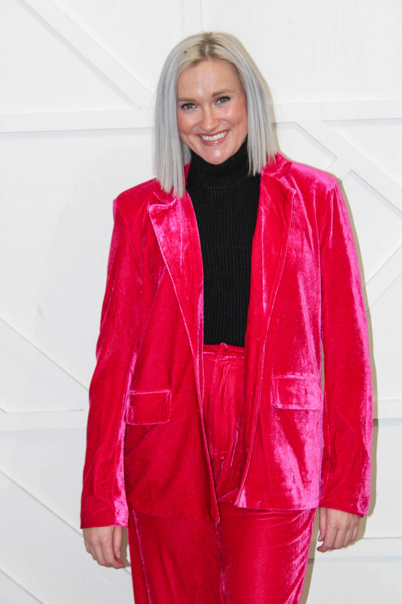 Rosalie Velvet Blazer