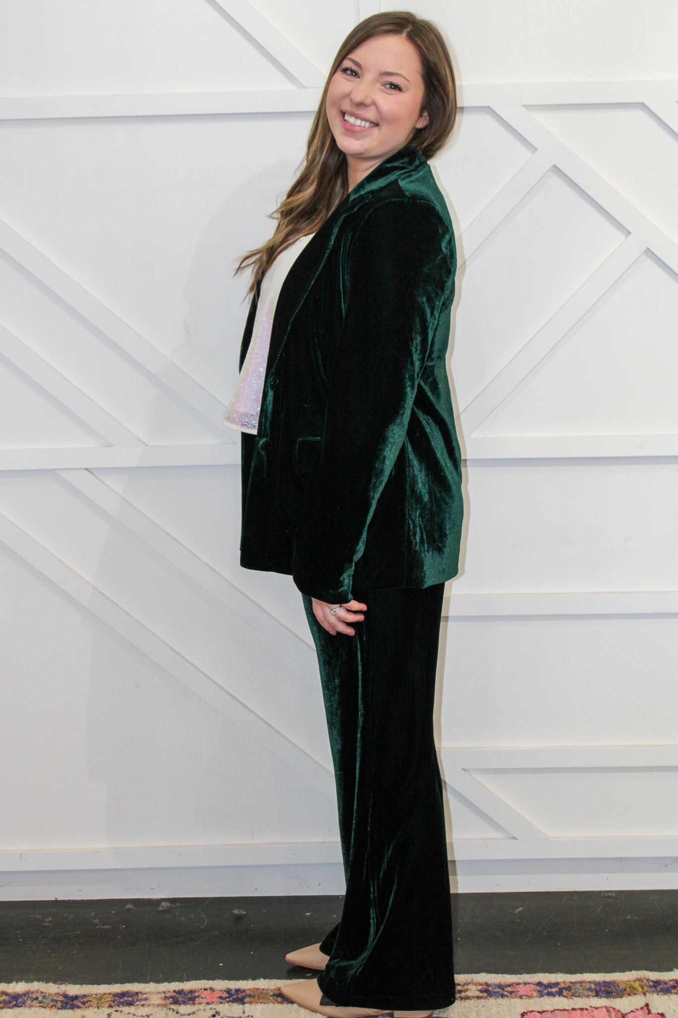 Rosalie Velvet Blazer