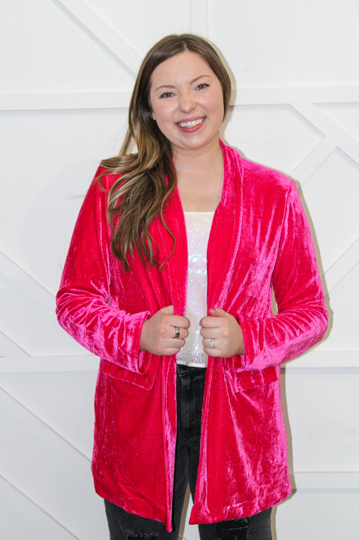 Rei Velvet Blazer