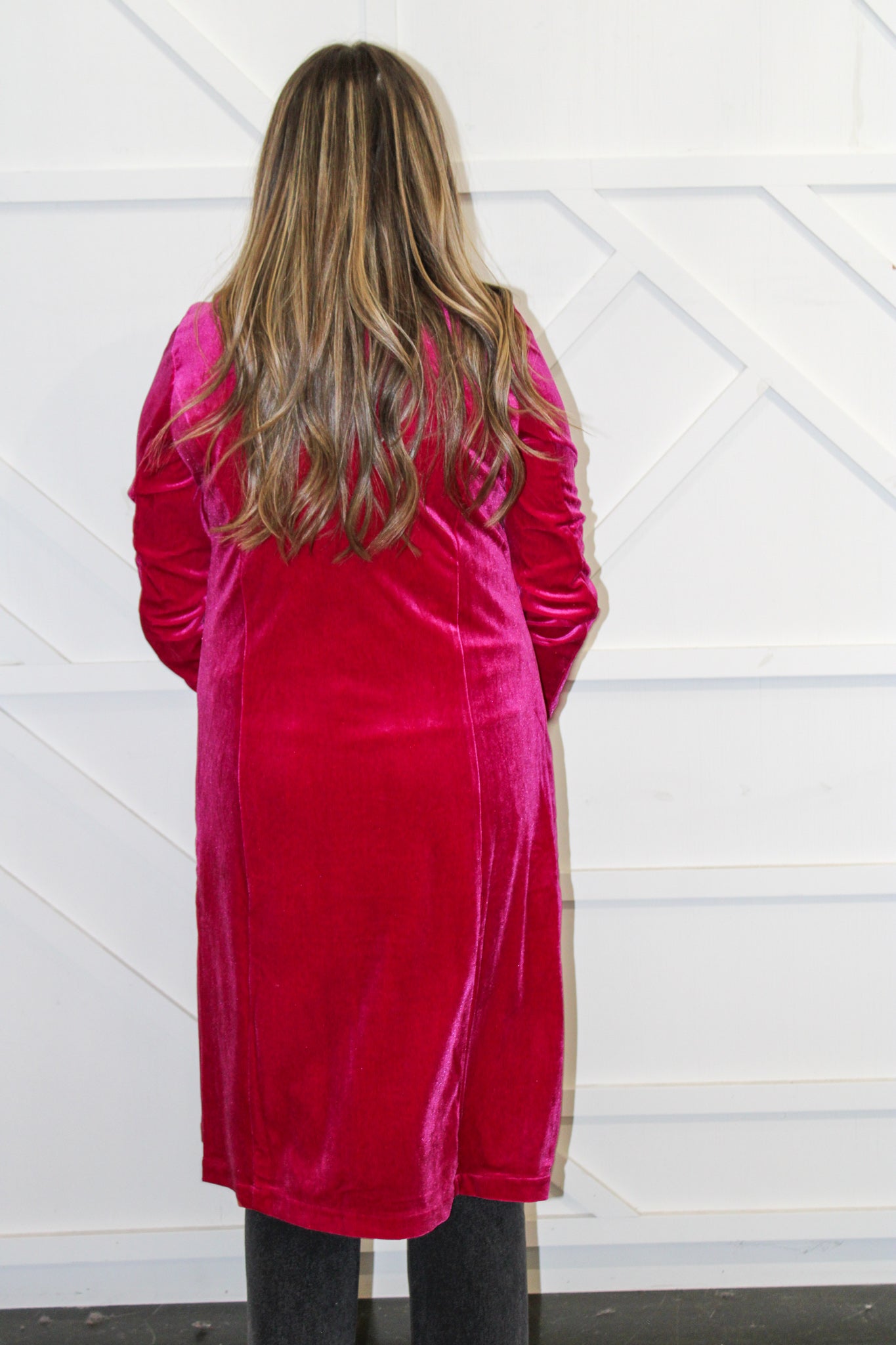 Gaby Velvet Duster