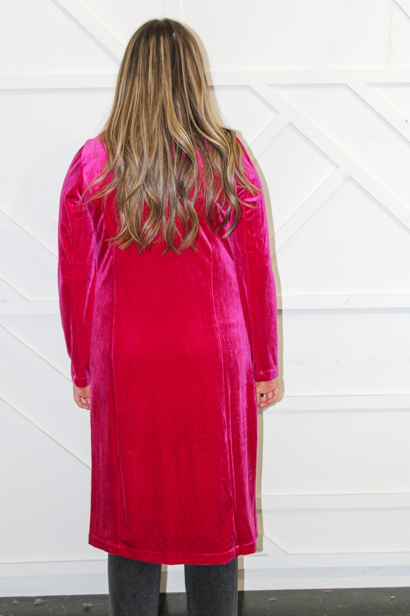 Gaby Velvet Duster