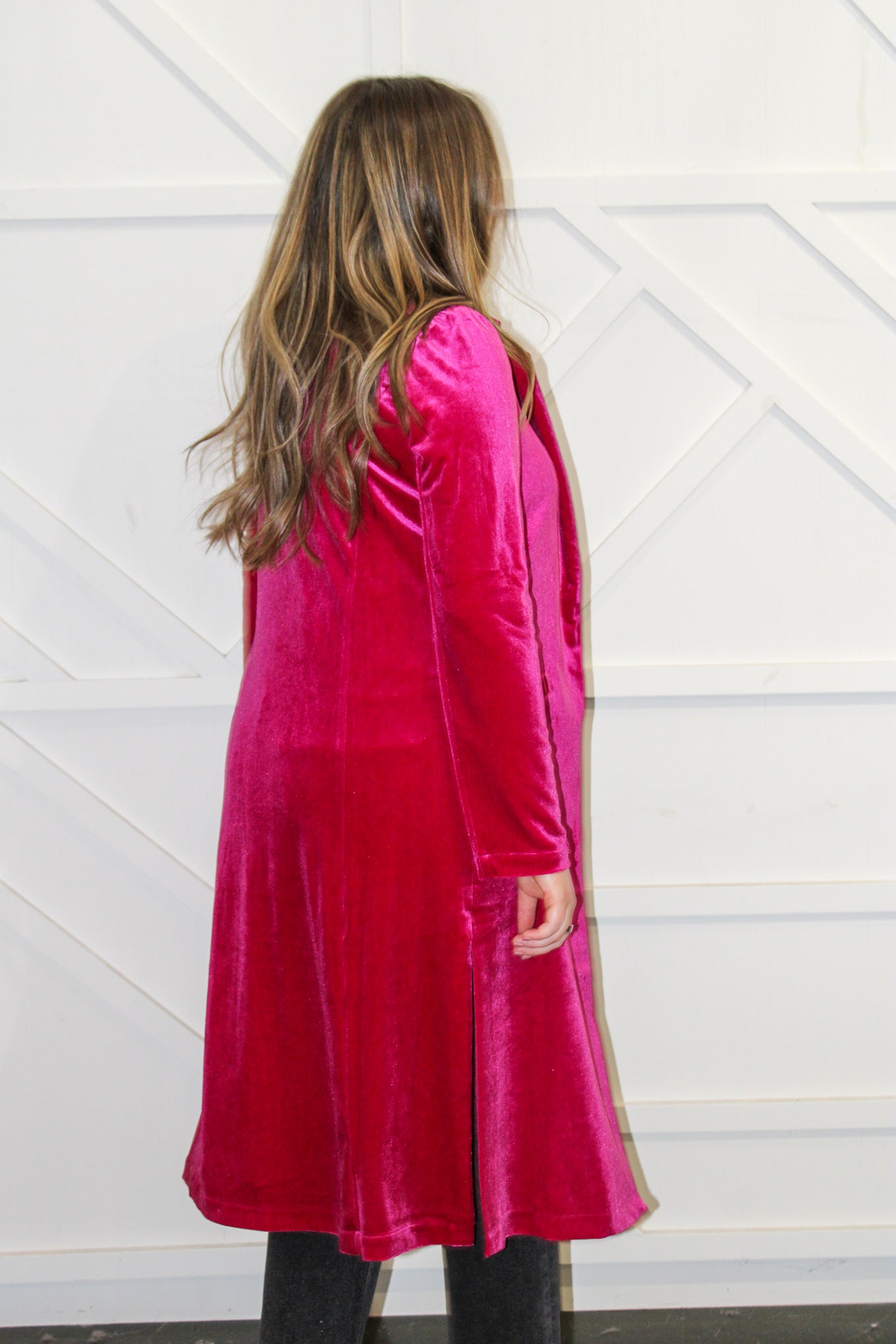 Gaby Velvet Duster