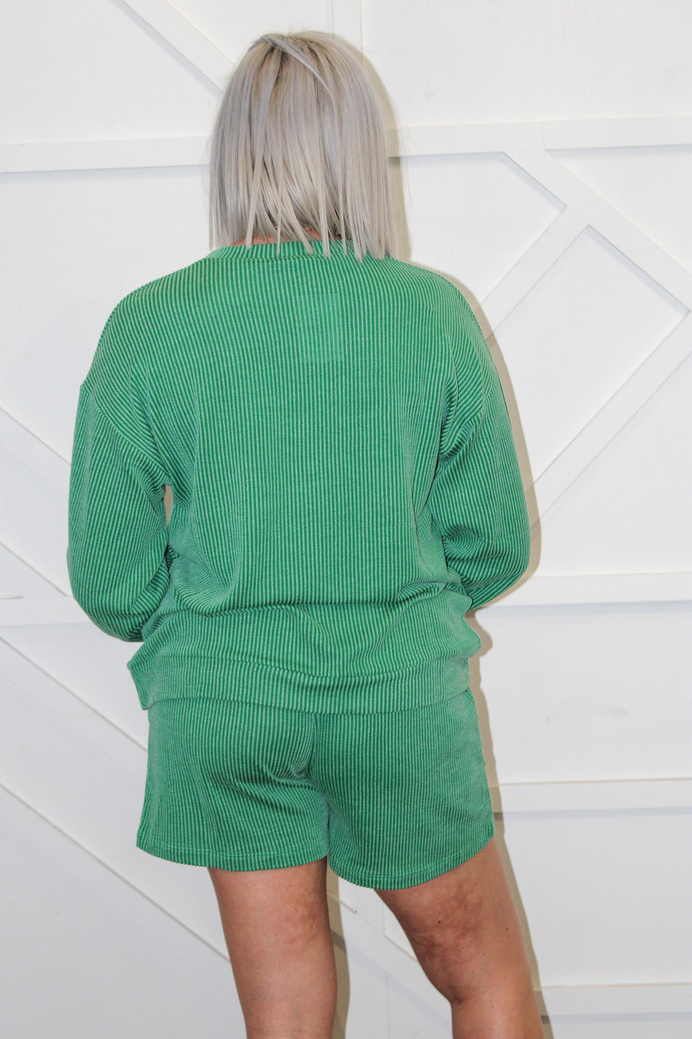 "Merry" Ribbed LS Top