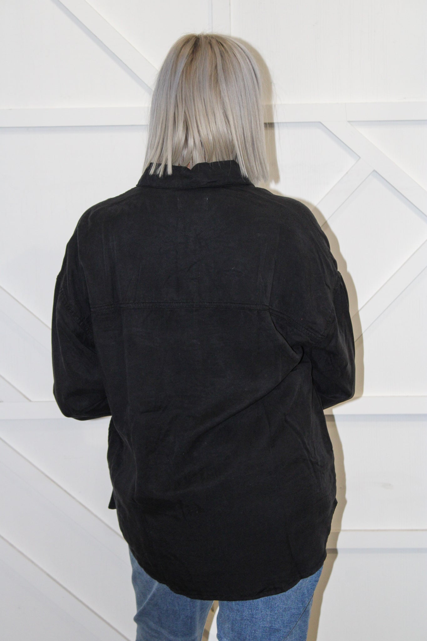 Lindi Oversized Tencel Shirt