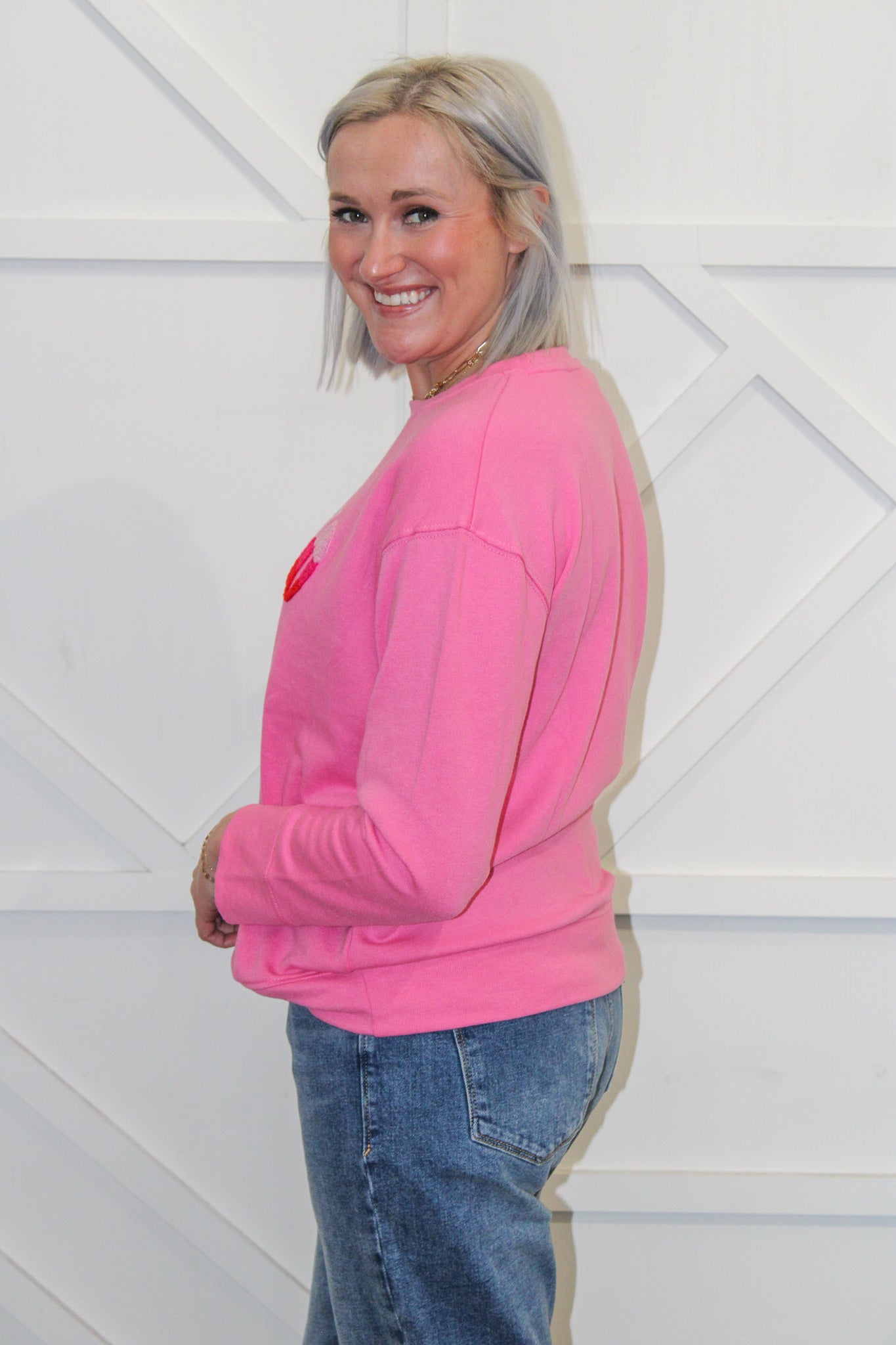 HoHoHo Pink Sweatshirt
