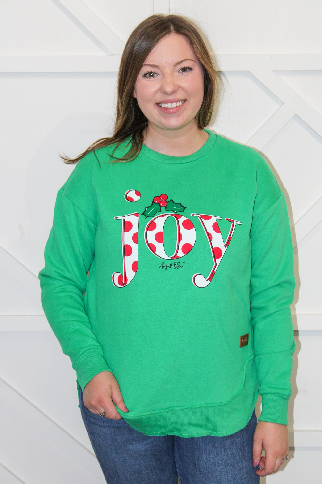 Polka Dot Joy Sweatshirt