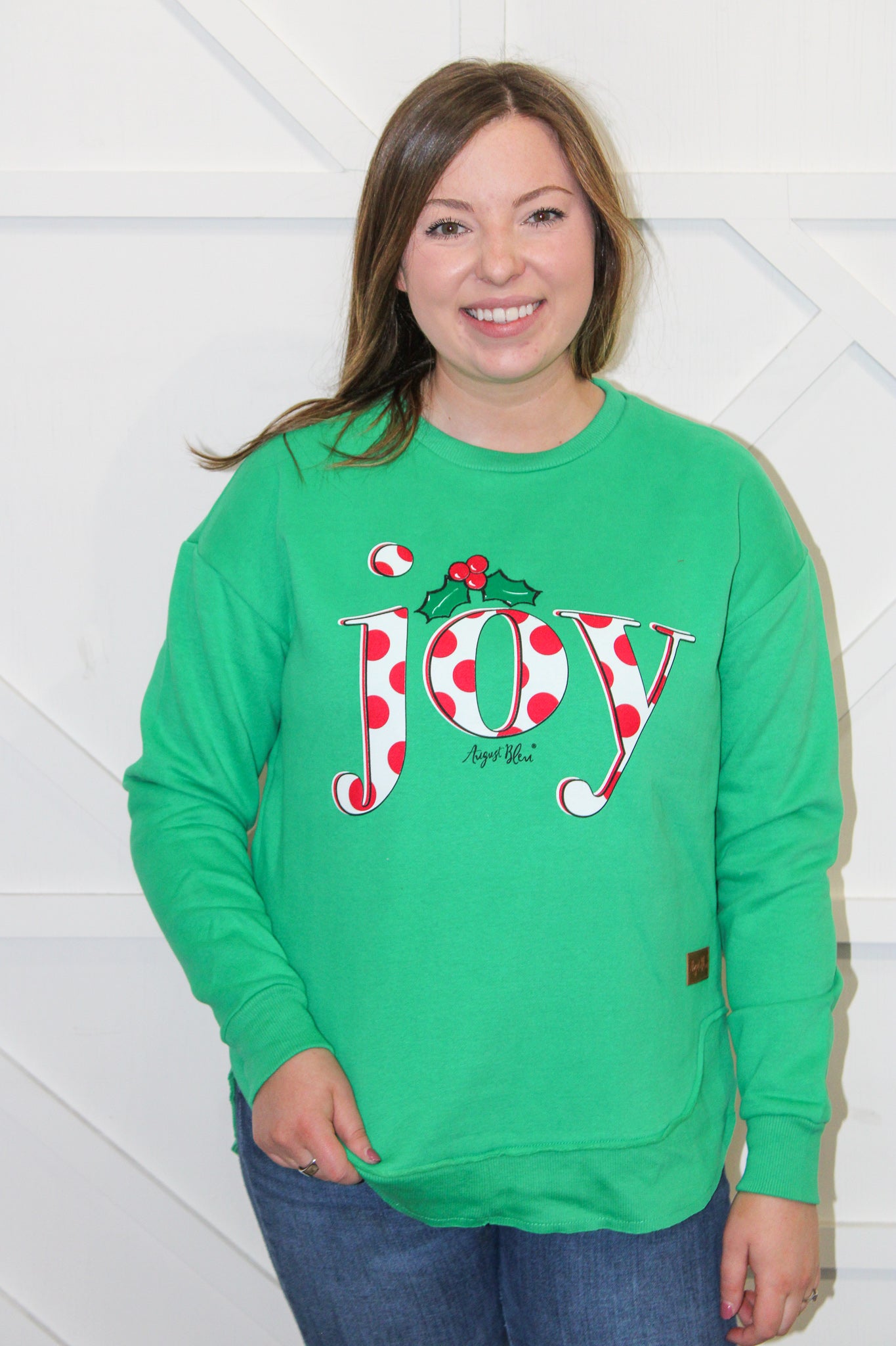 Polka Dot Joy Sweatshirt