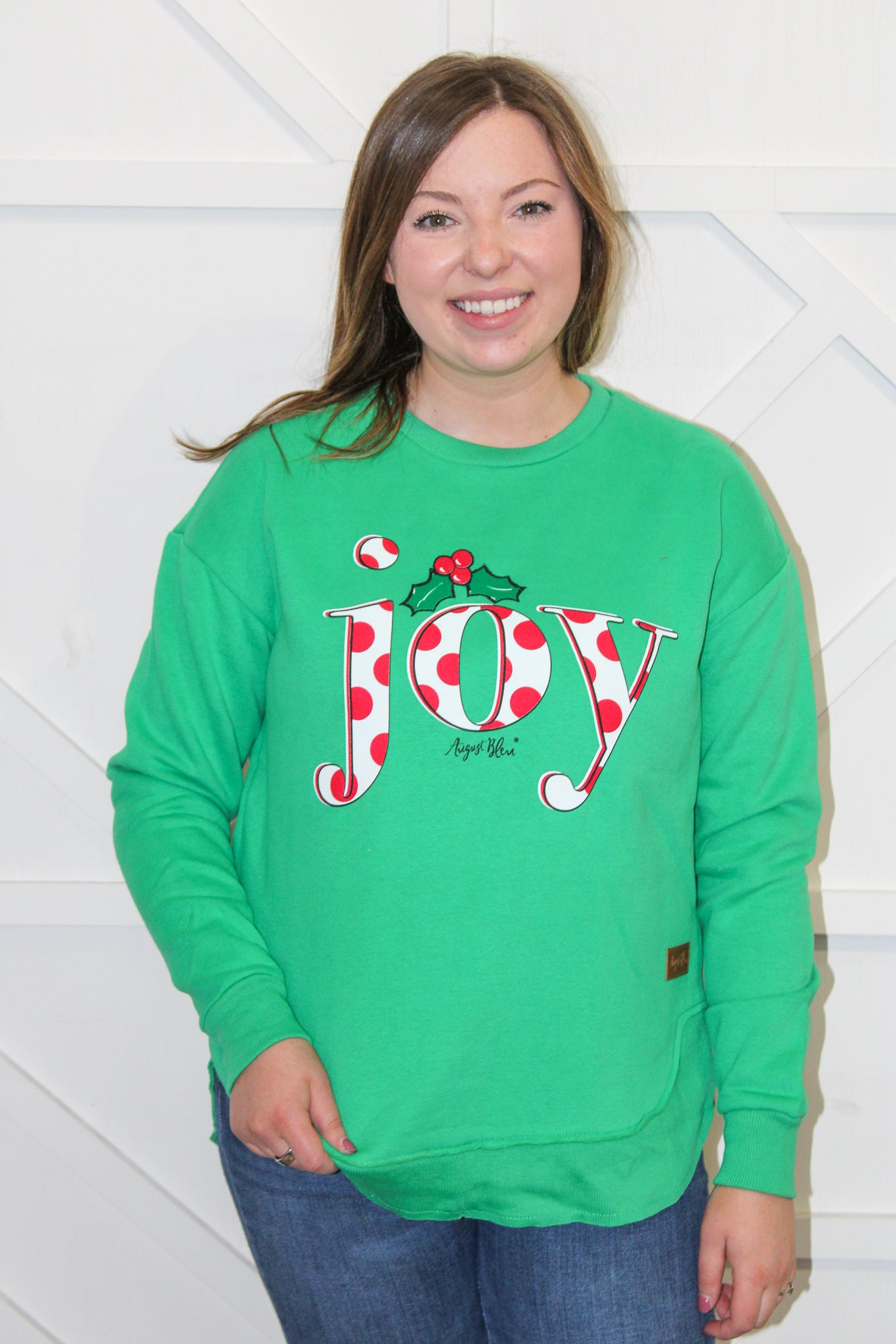Polka Dot Joy Sweatshirt