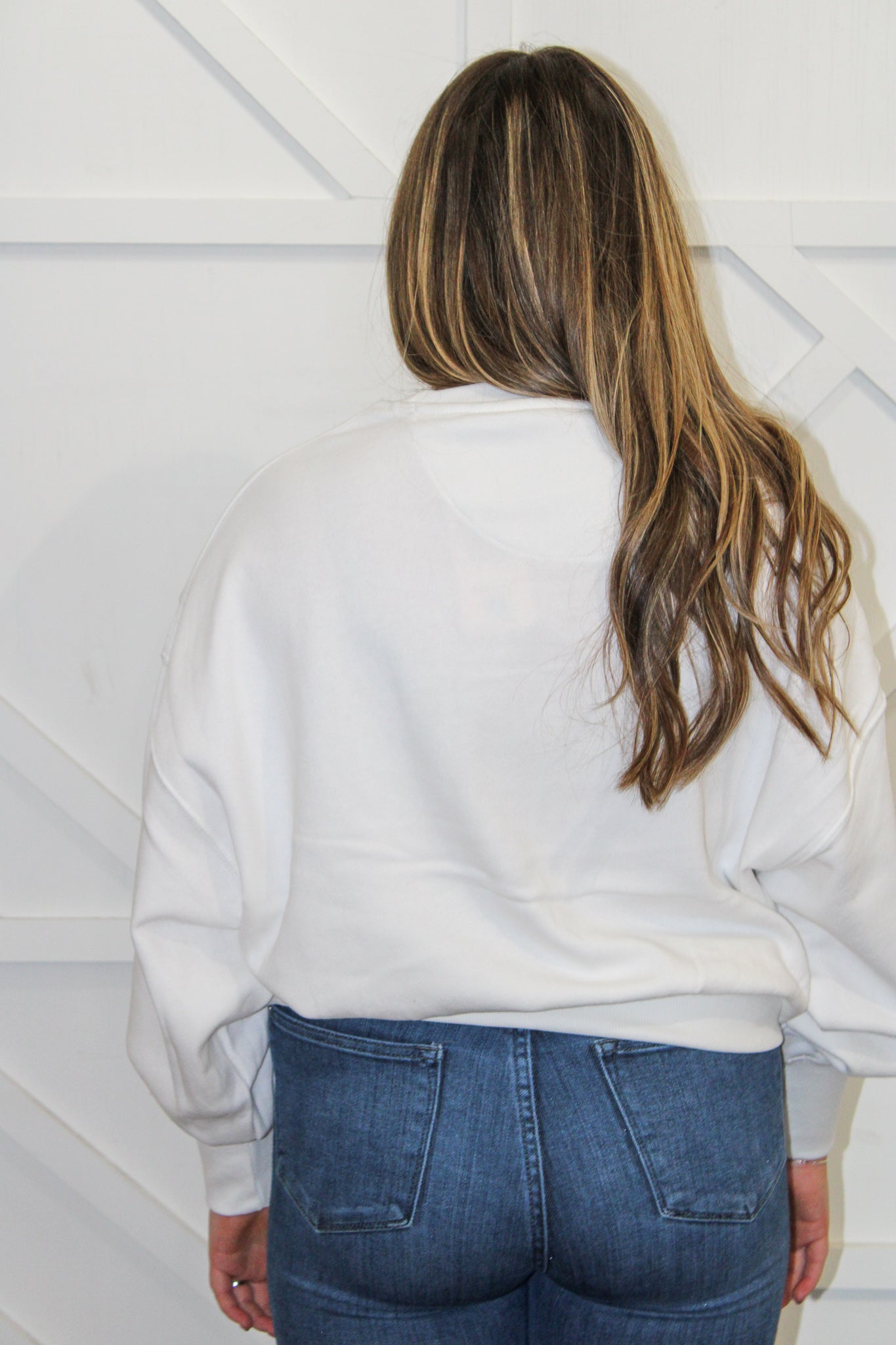 All Is Bright Sequin Sweatshirt