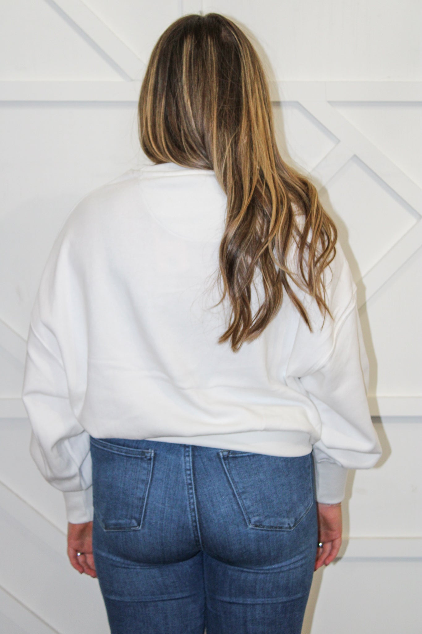 All Is Bright Sequin Sweatshirt