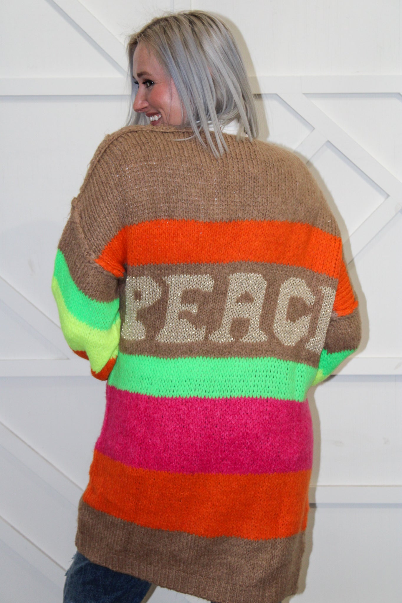 Keep the Peace Cardigan