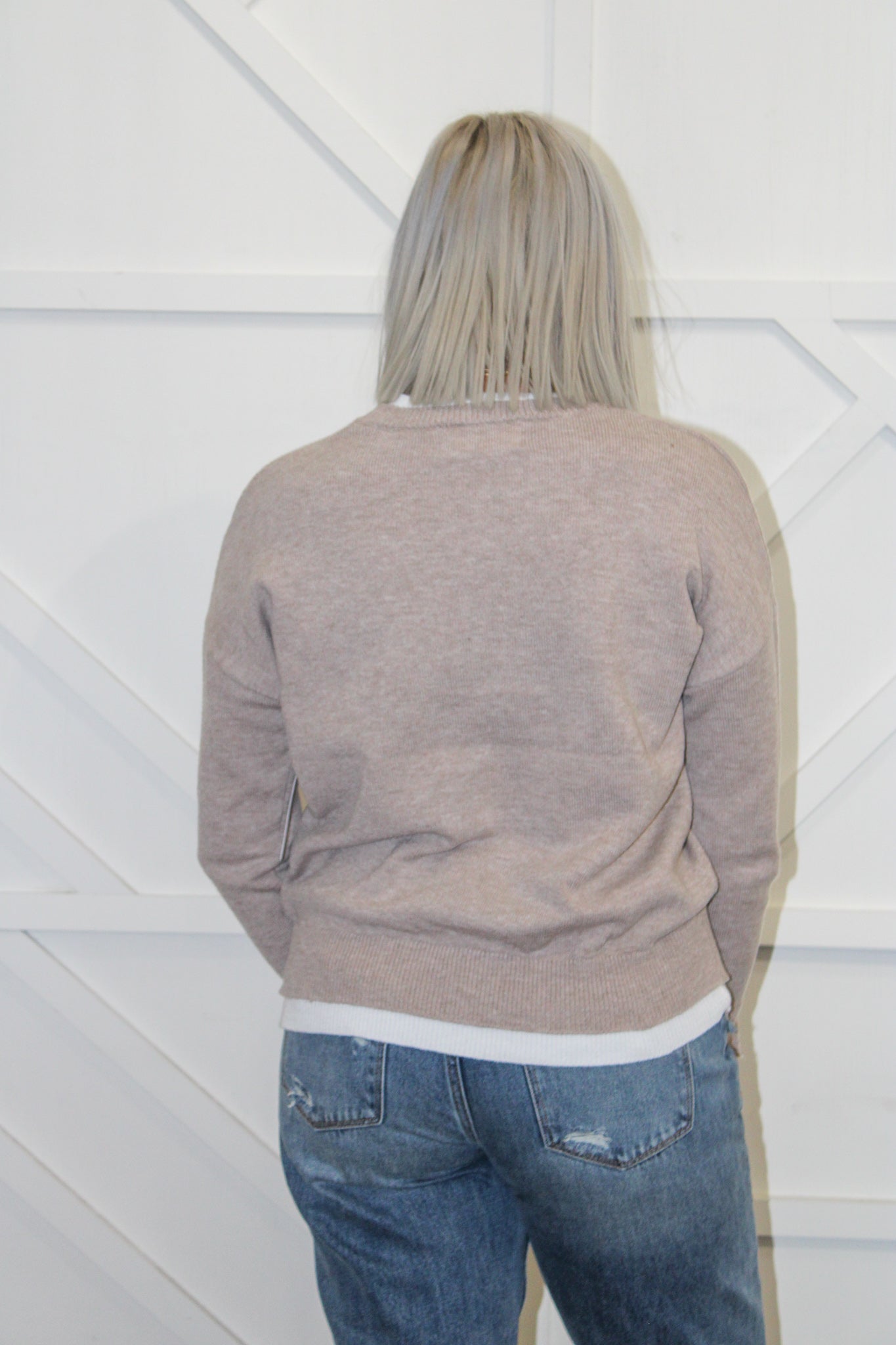 Ashlin Hemmed Sweater