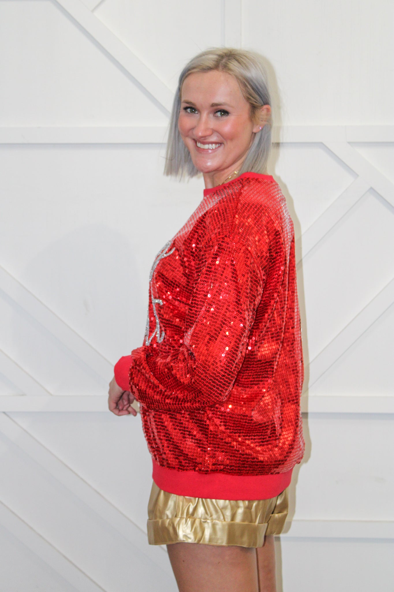 Christmas Sequin Sweater