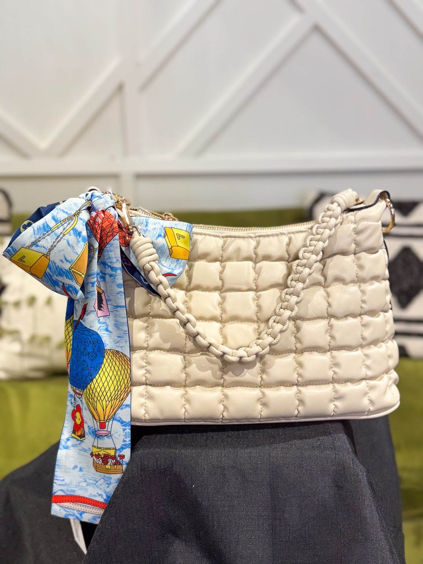 Jacqueline Puffer Shoulder Bag