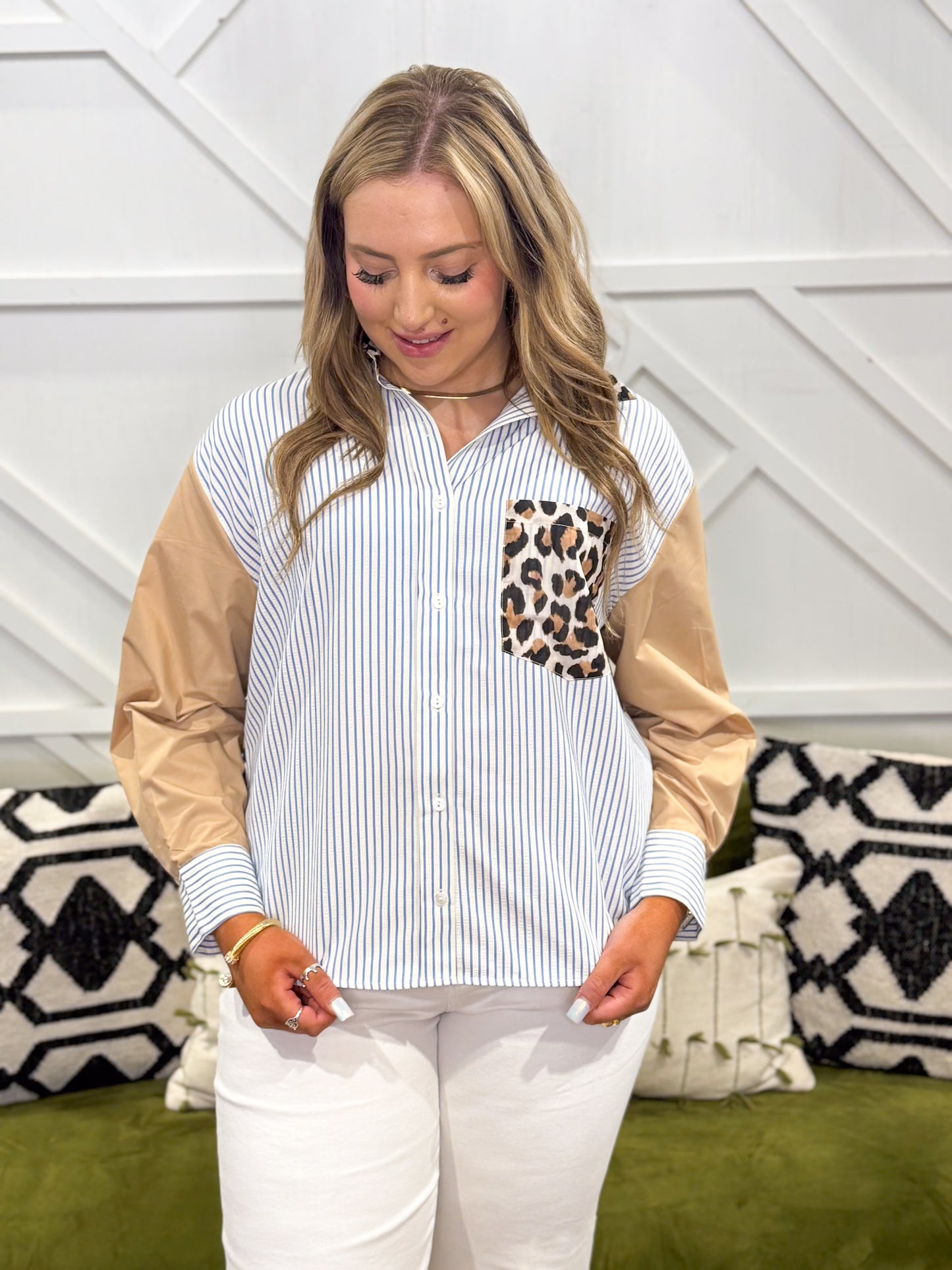 Abilgail Multi Print Blouse