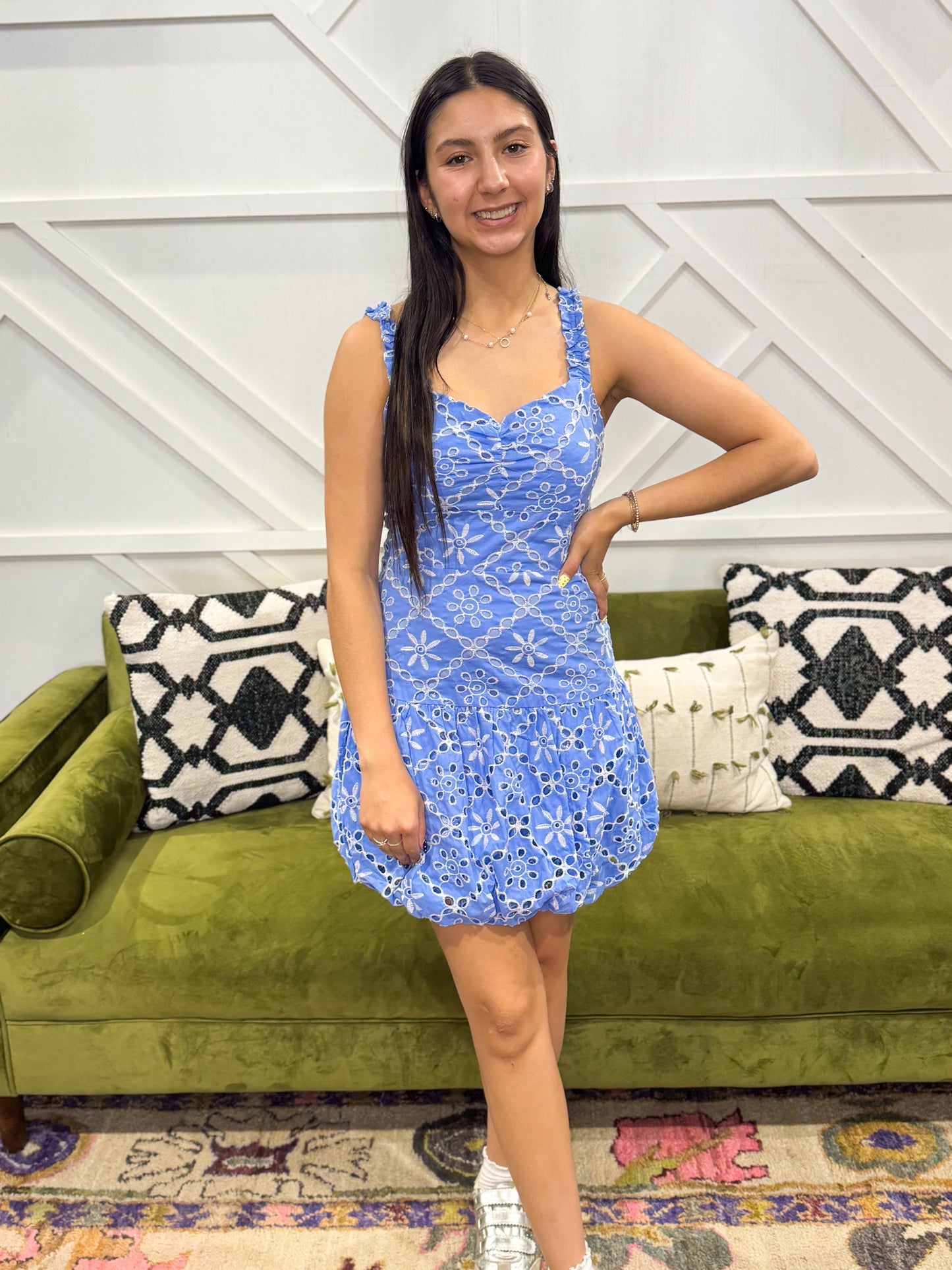Kianna Bubble Hem Dress