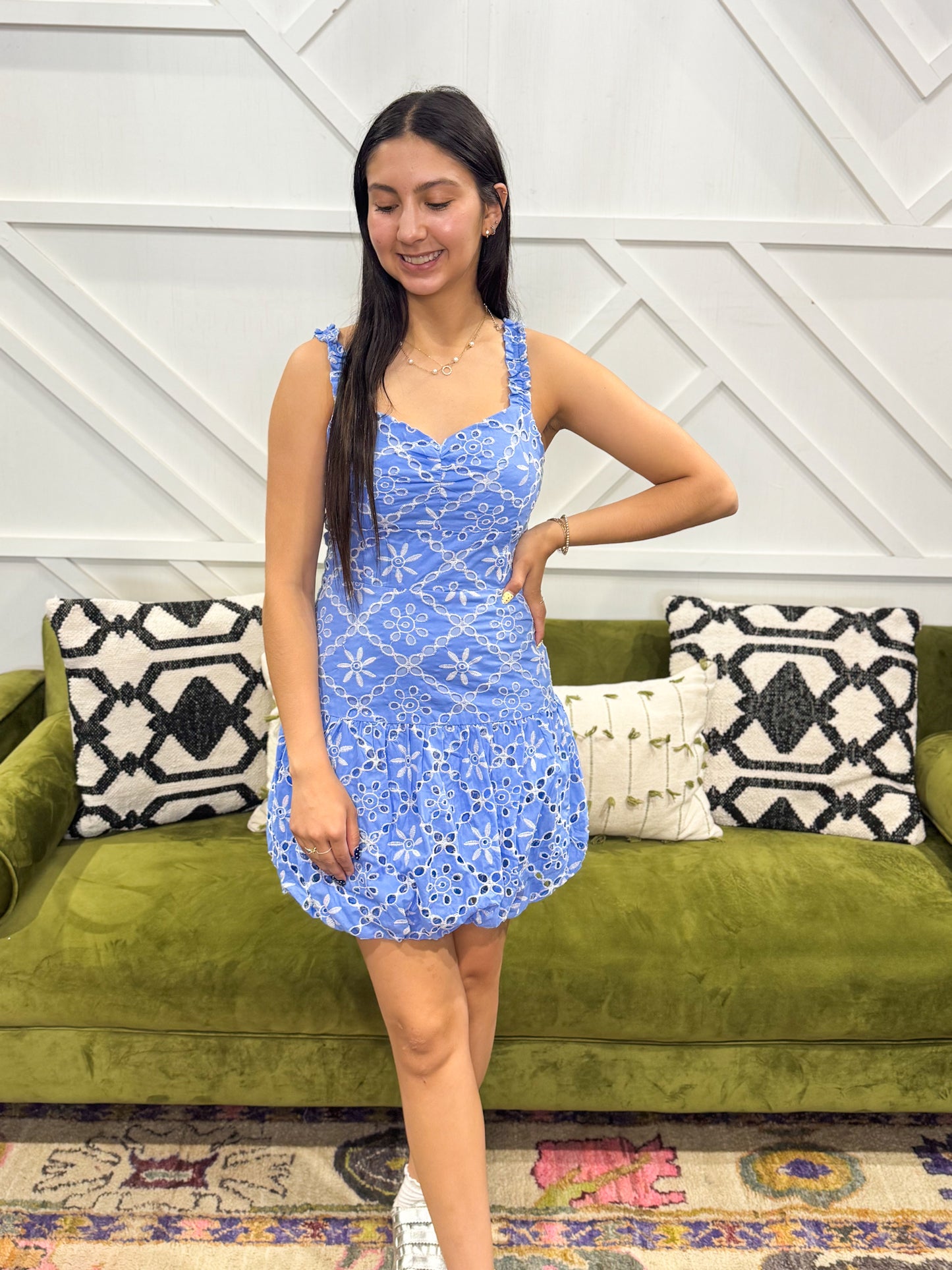 Kianna Bubble Hem Dress