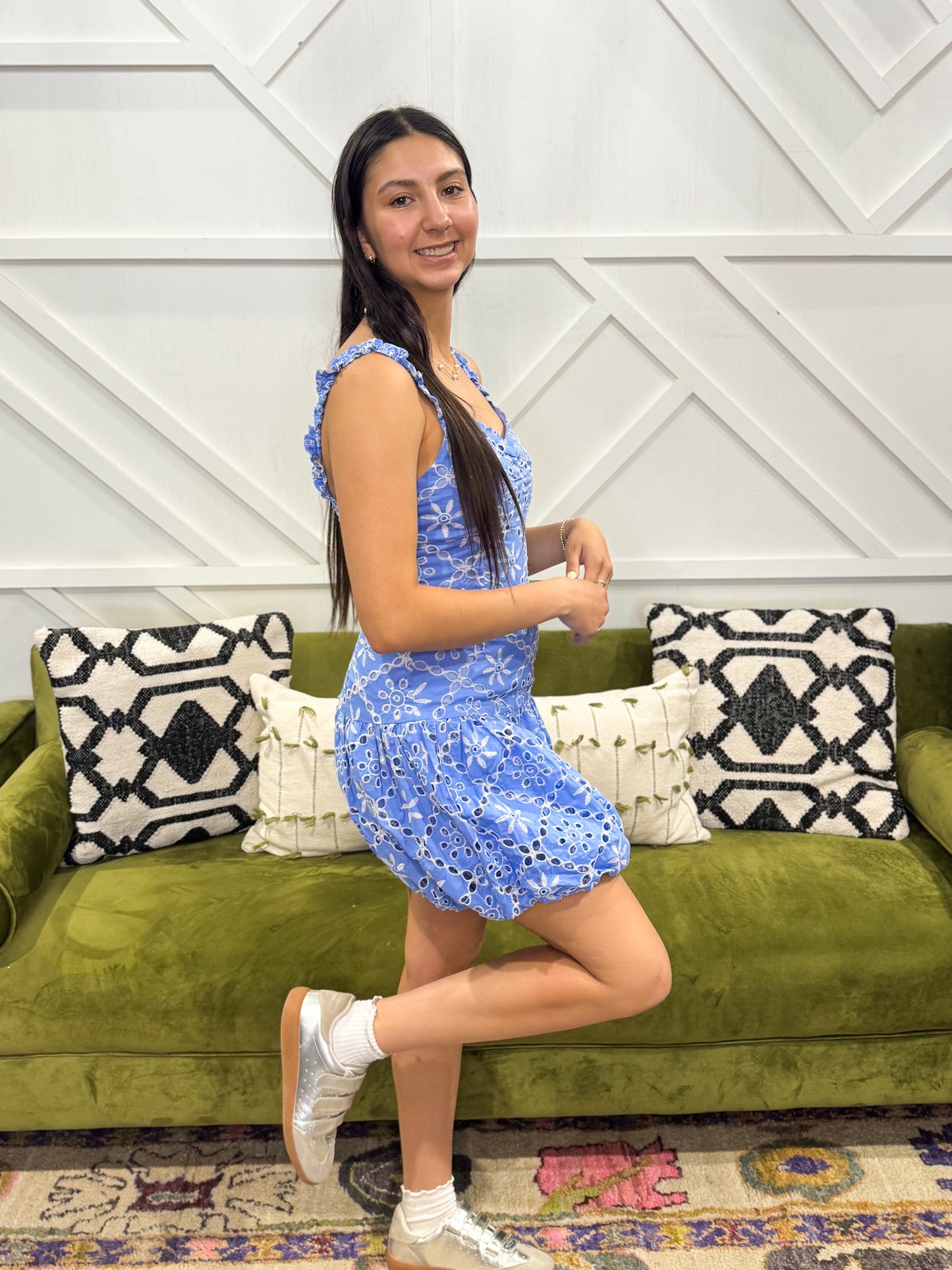 Kianna Bubble Hem Dress