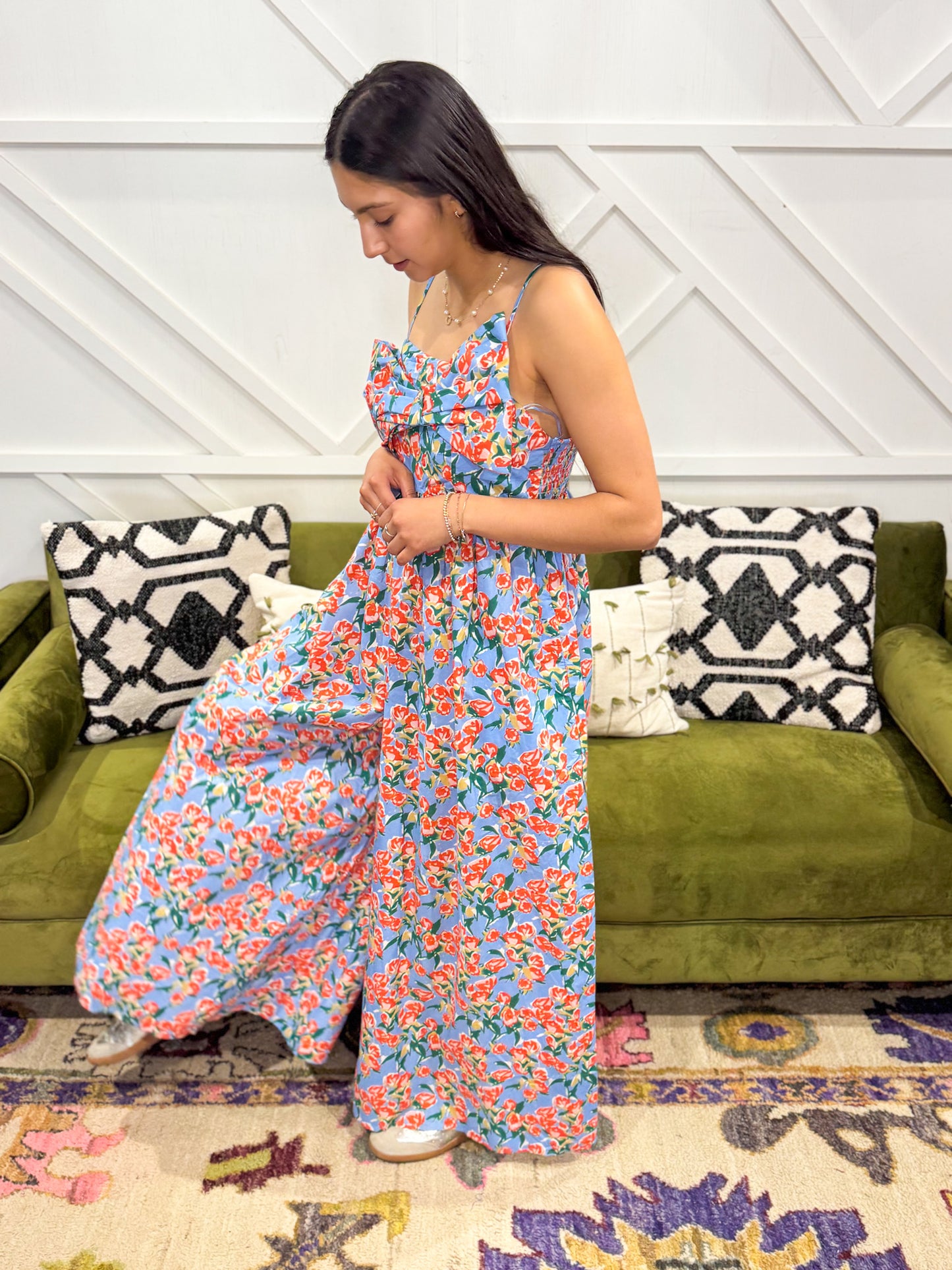 Bow Detailed Jumpsuit