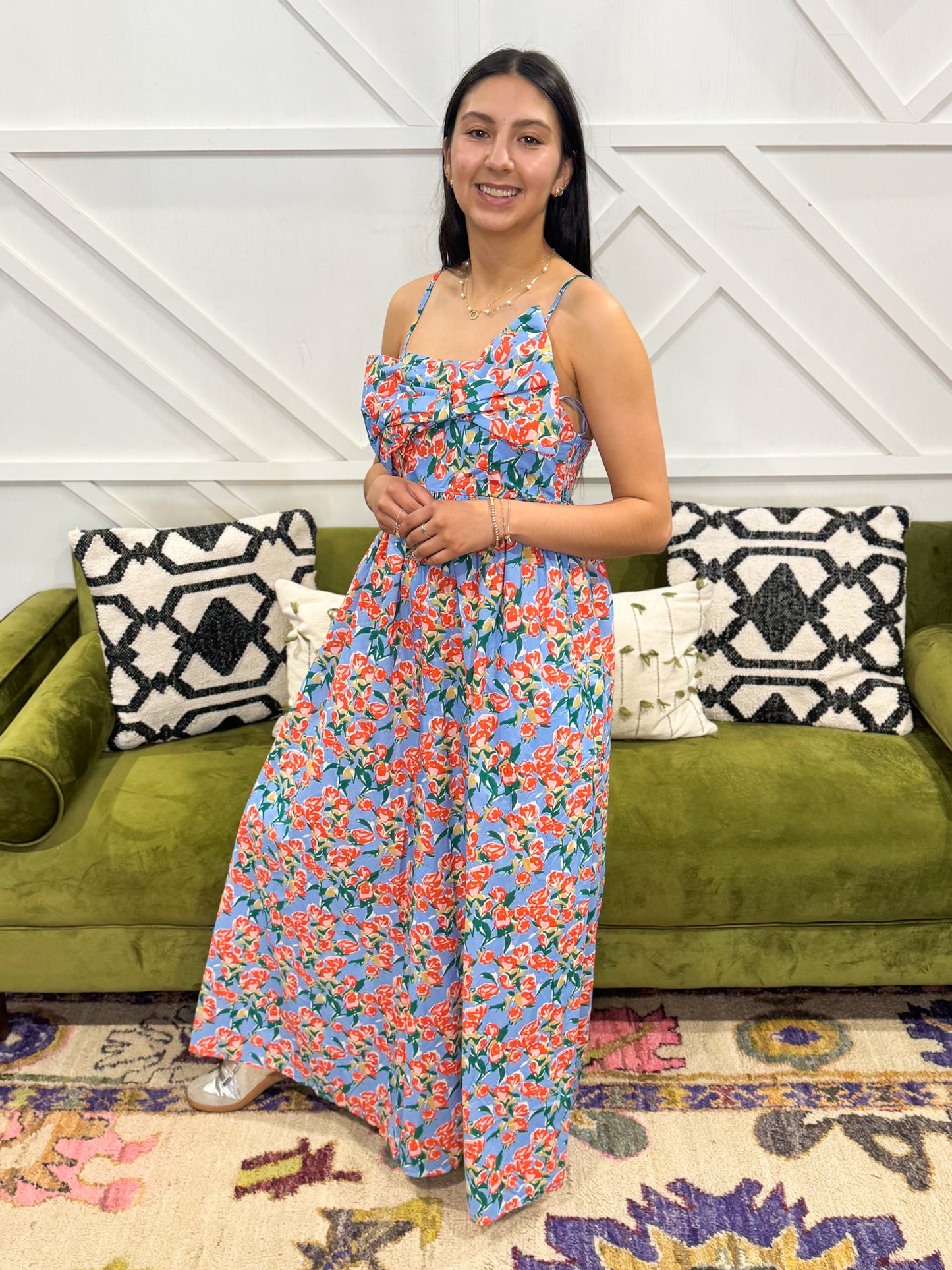 Bow Detailed Jumpsuit