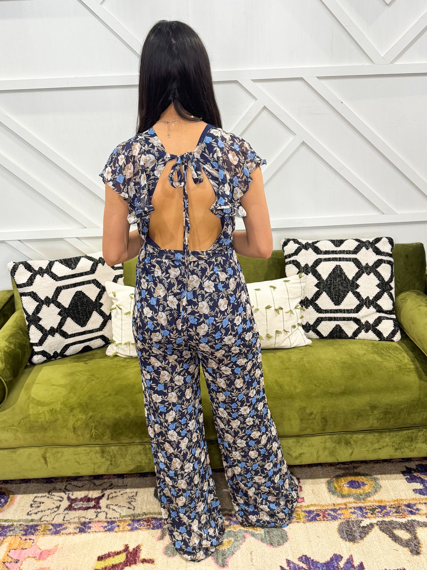 Gloria Floral Jumpsuit