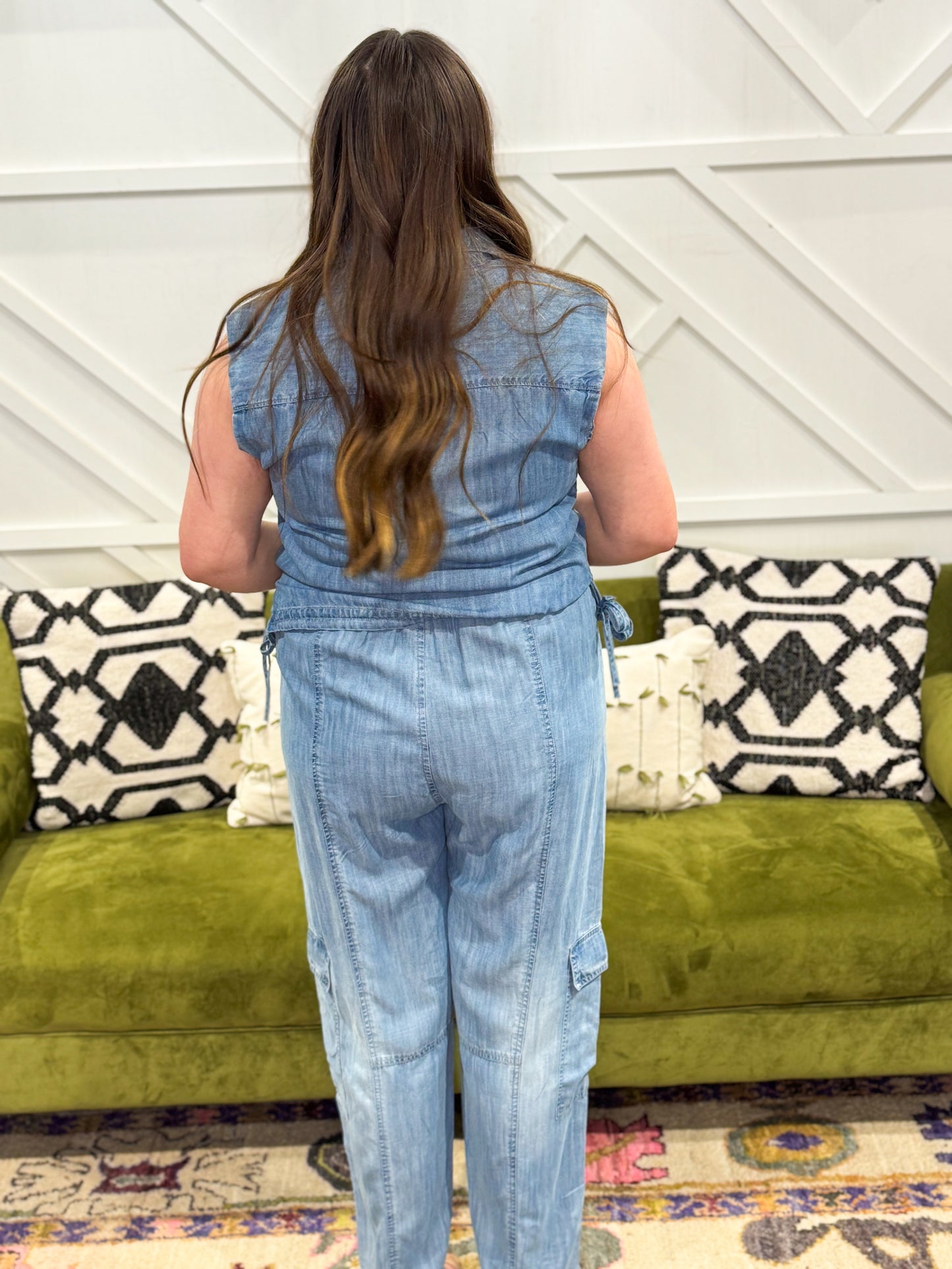 Perlita Denim Set