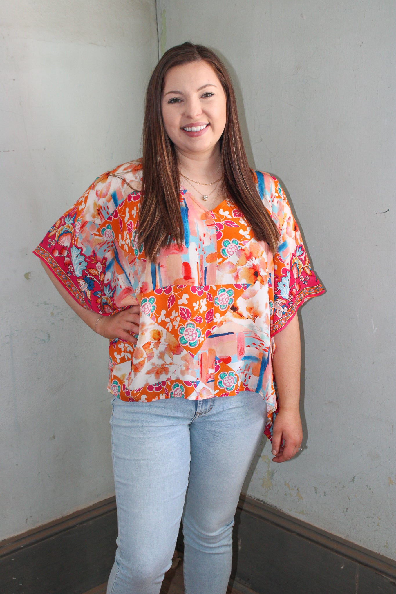 Briyana Melon Top