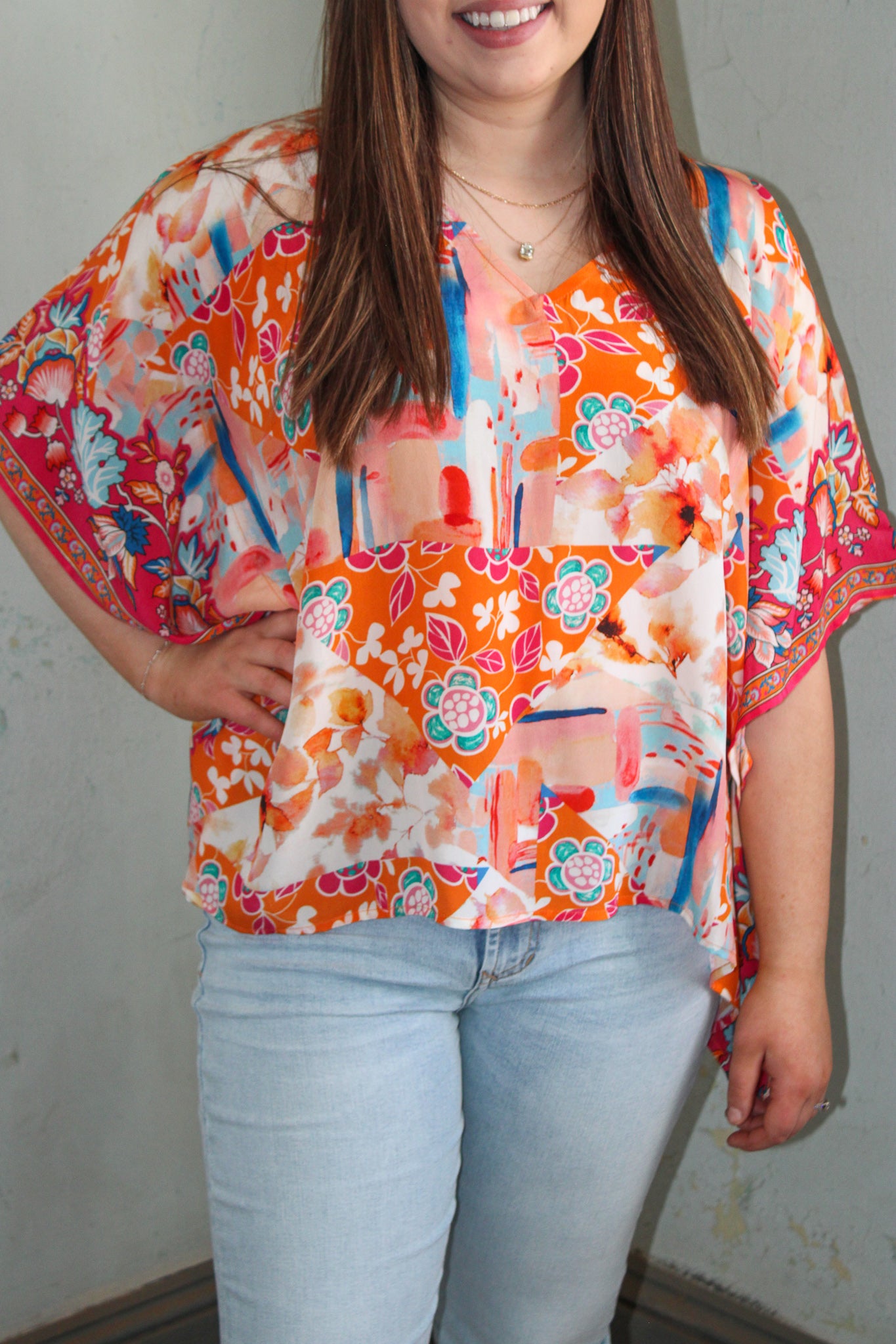 Briyana Melon Top