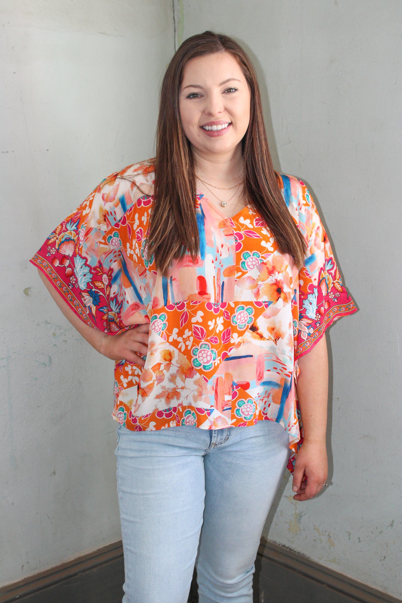 Briyana Melon Top