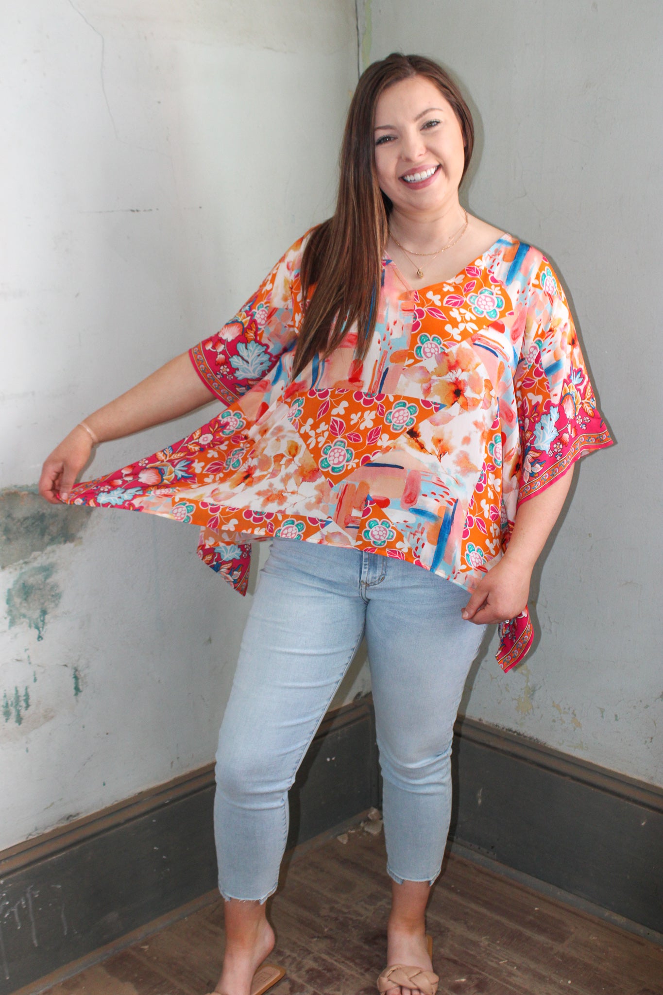 Briyana Melon Top