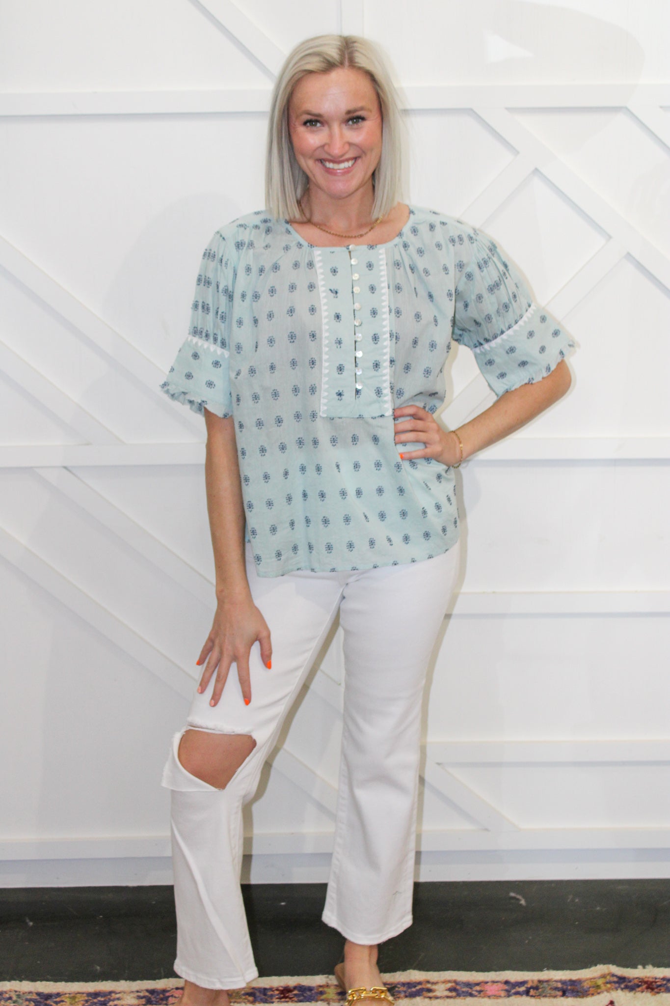 Stitched Up Popover Top