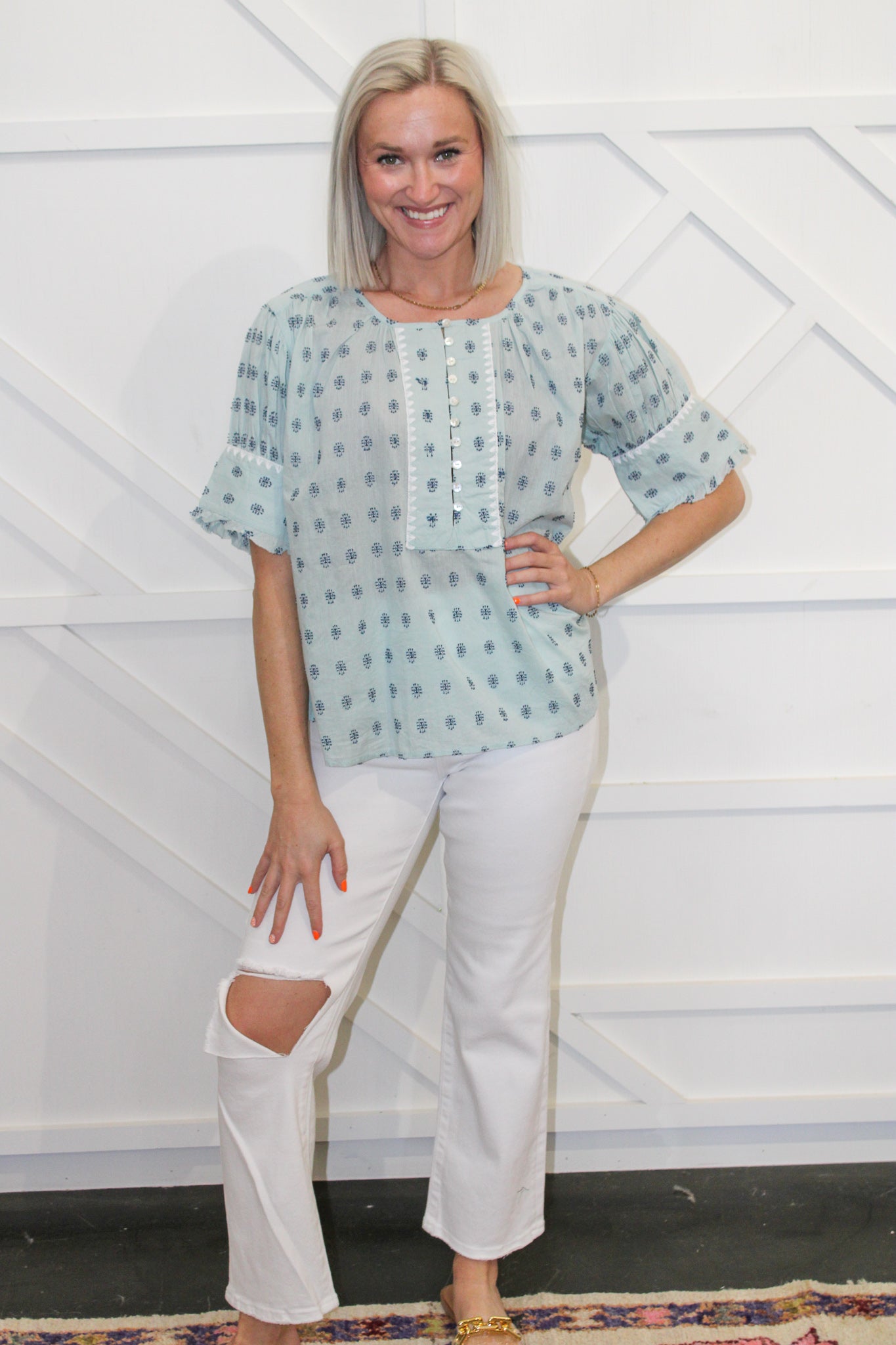 Stitched Up Popover Top