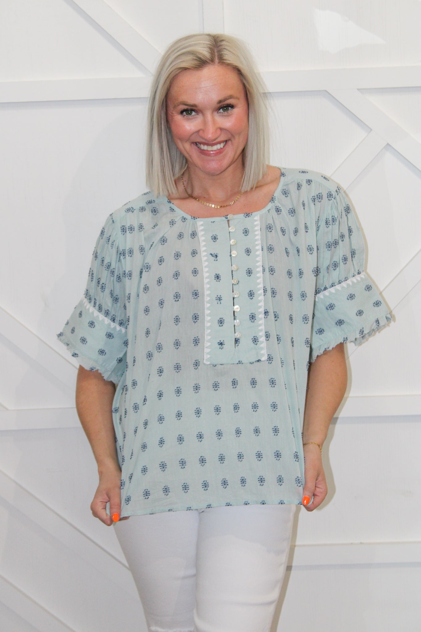 Stitched Up Popover Top