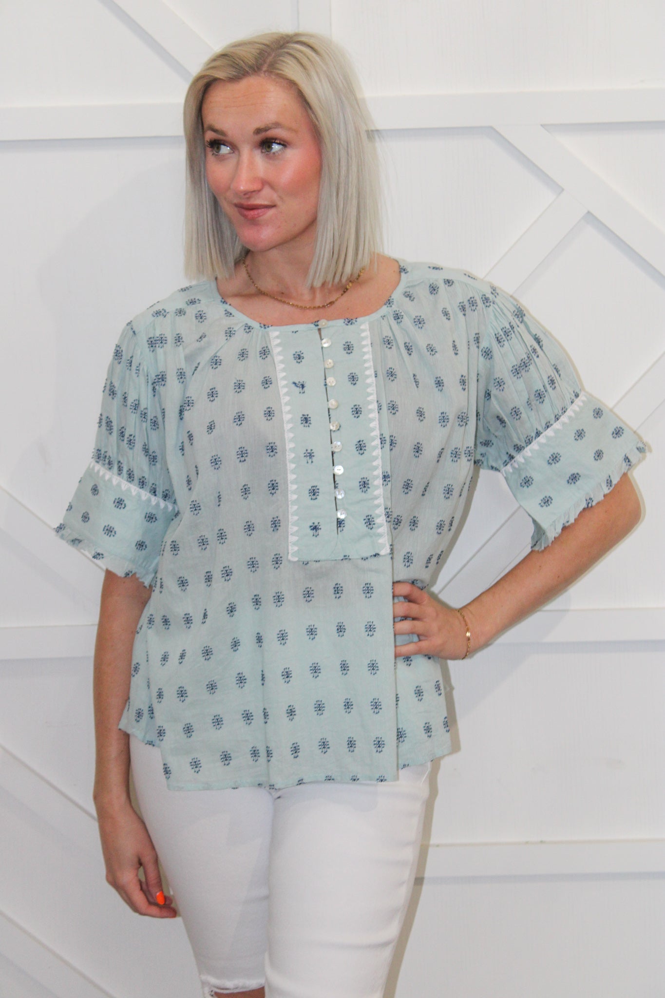 Stitched Up Popover Top