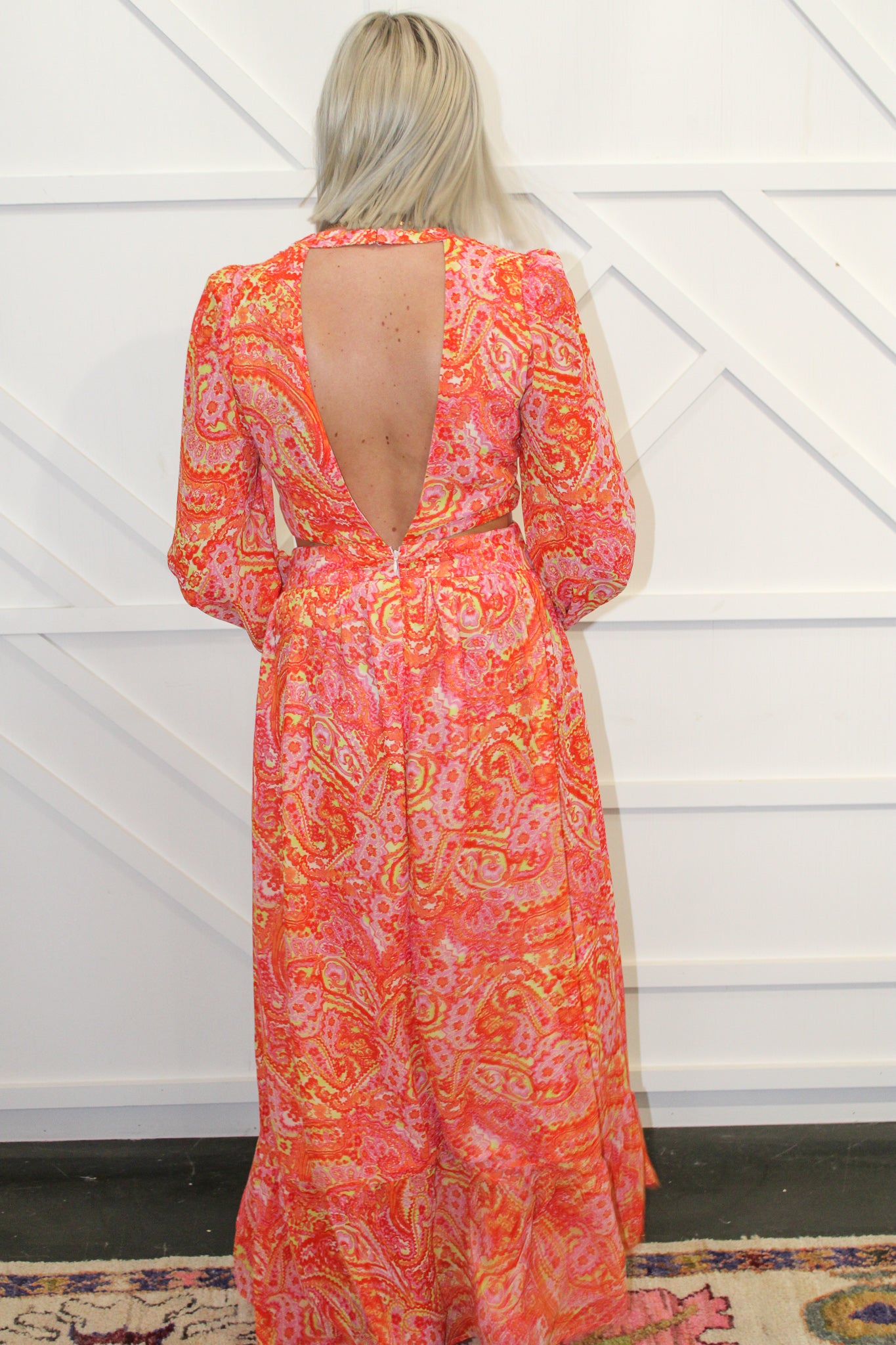 Elisa Cut-Out Maxi Dress