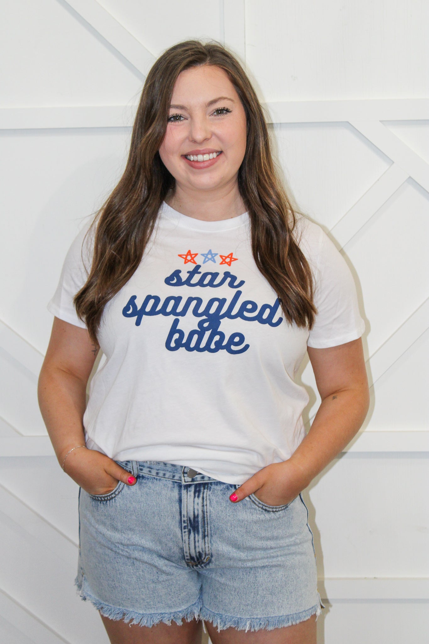 Star Spangled Babe Tee