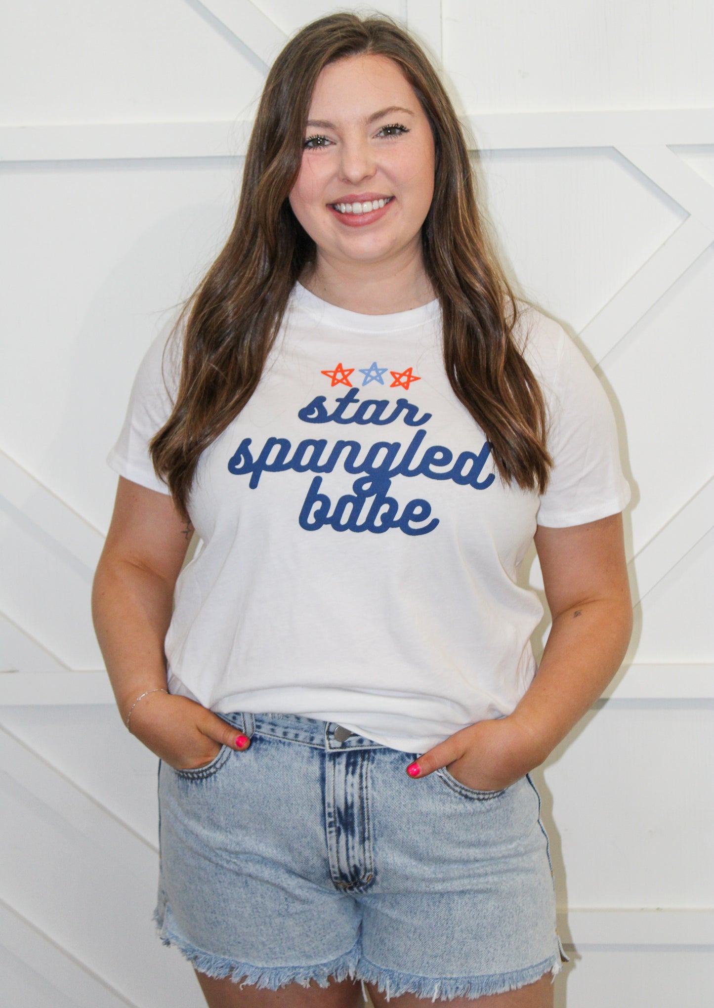 Star Spangled Babe Tee