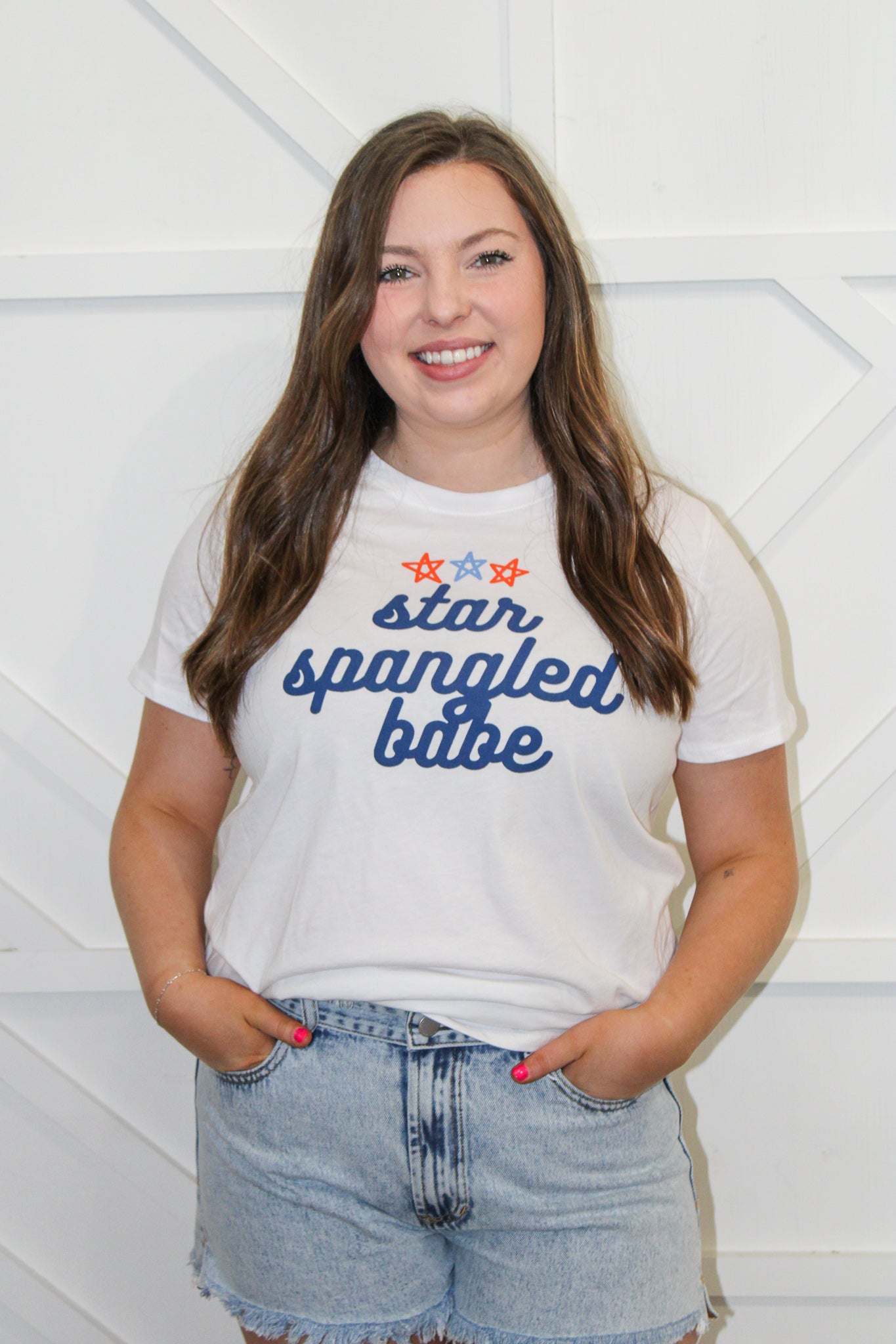 Star Spangled Babe Tee