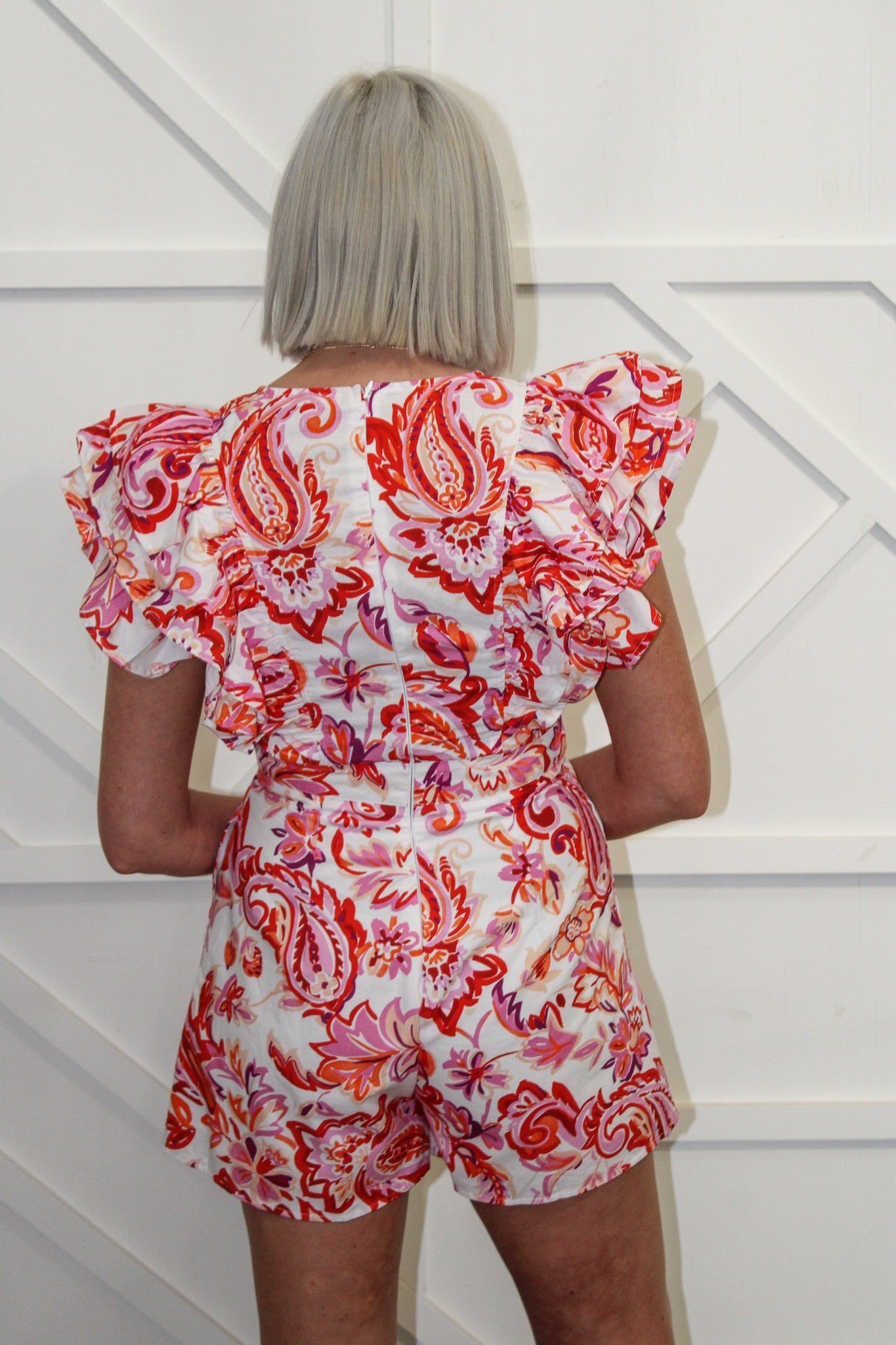AnnaBeth Paisley Romper