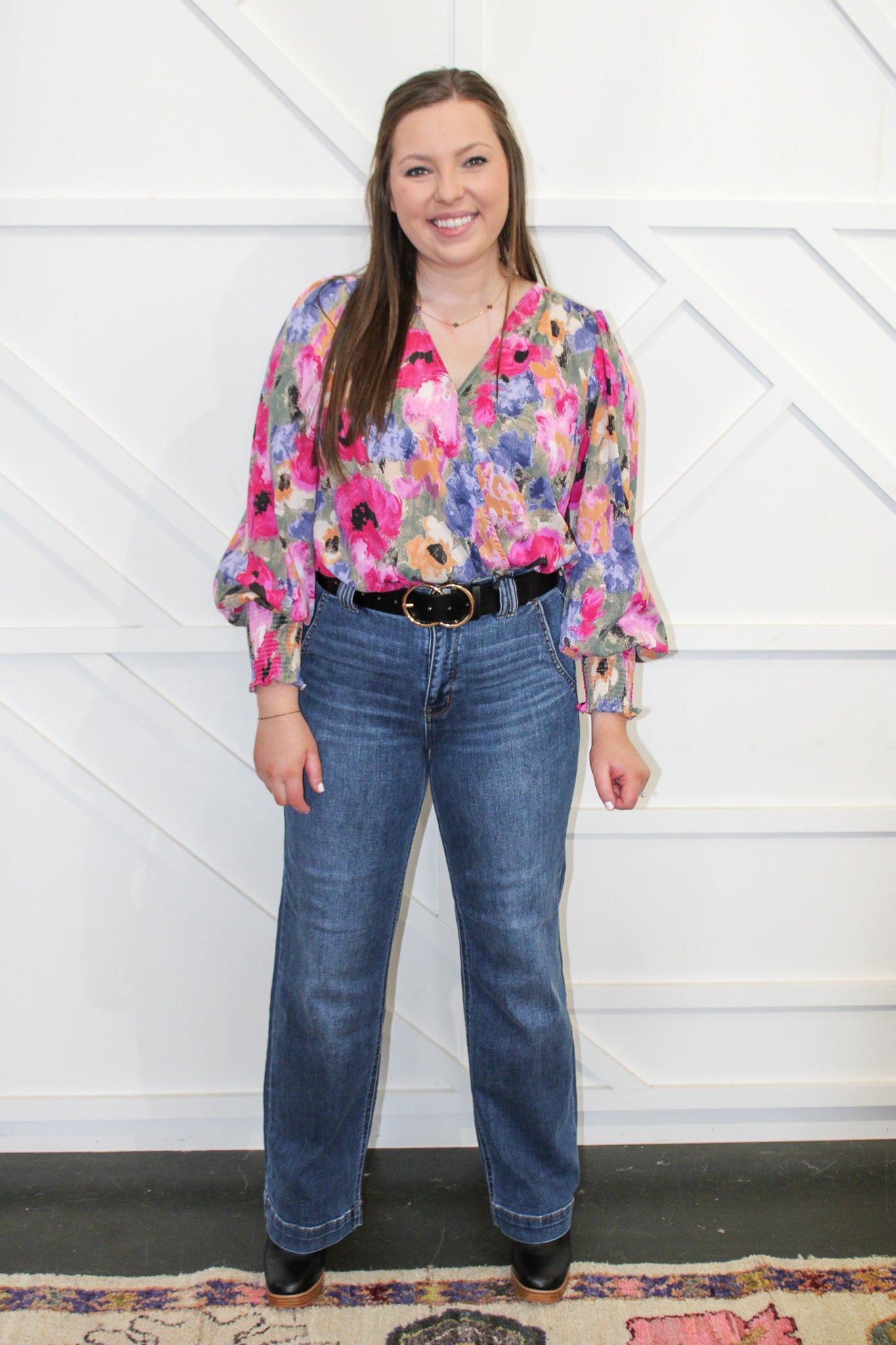 Gianna Floral Bodysuit