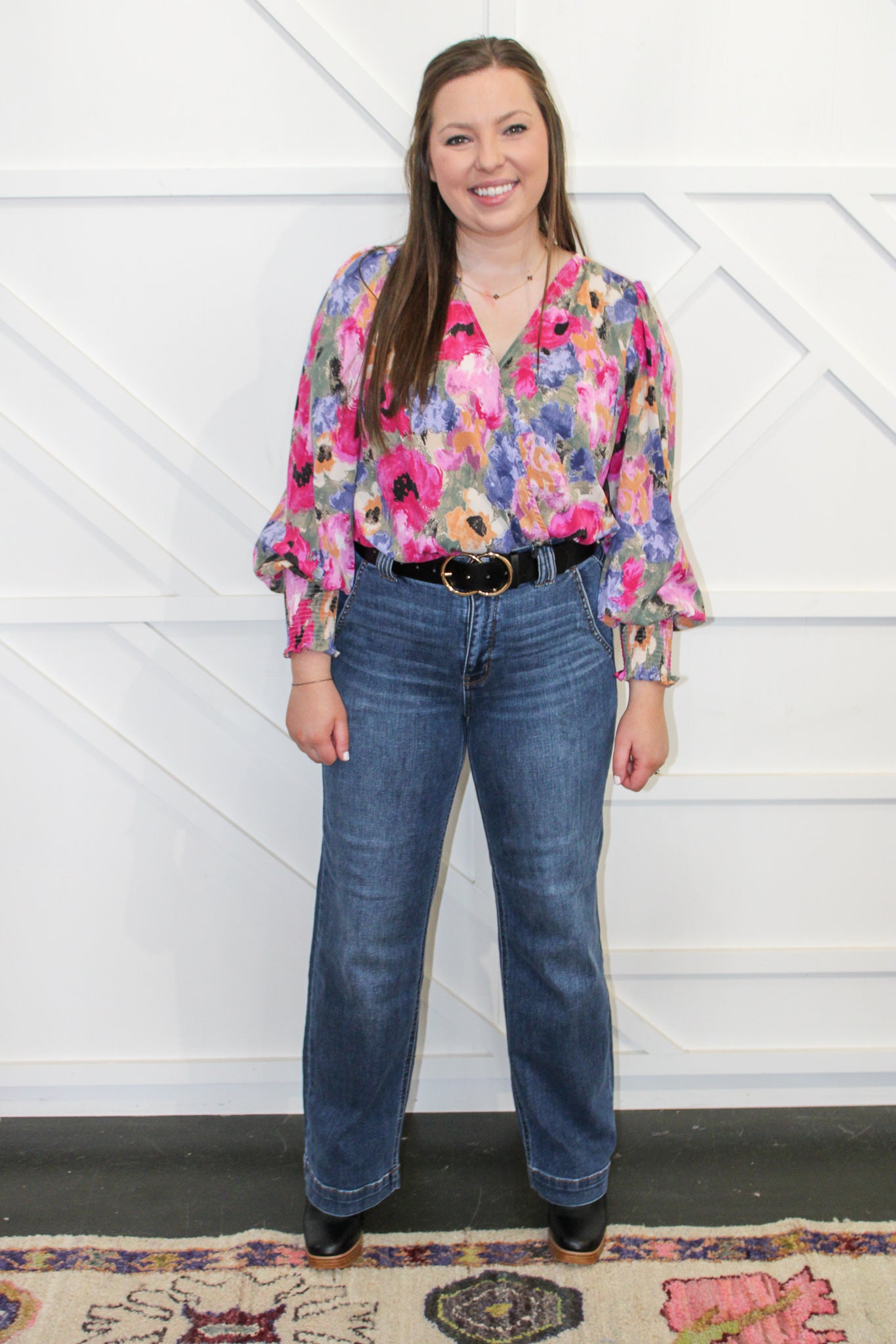 Gianna Floral Bodysuit