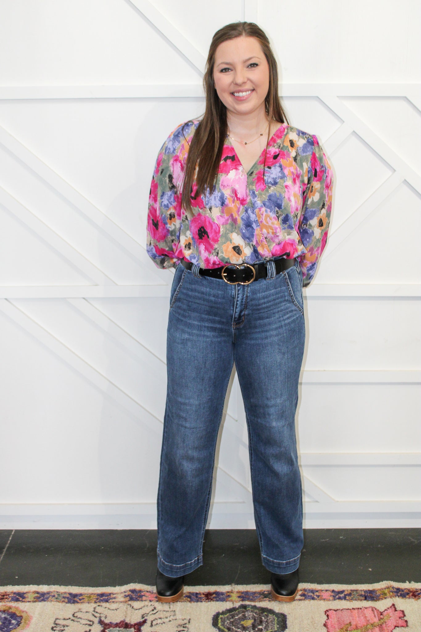 Gianna Floral Bodysuit